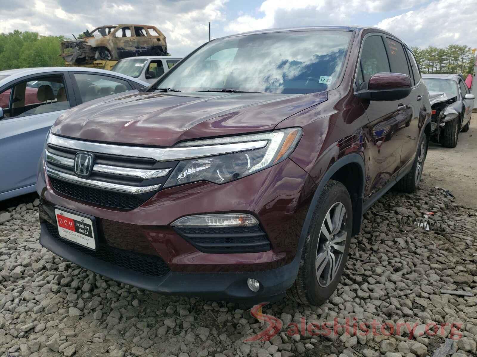 5FNYF6H66GB045453 2016 HONDA PILOT