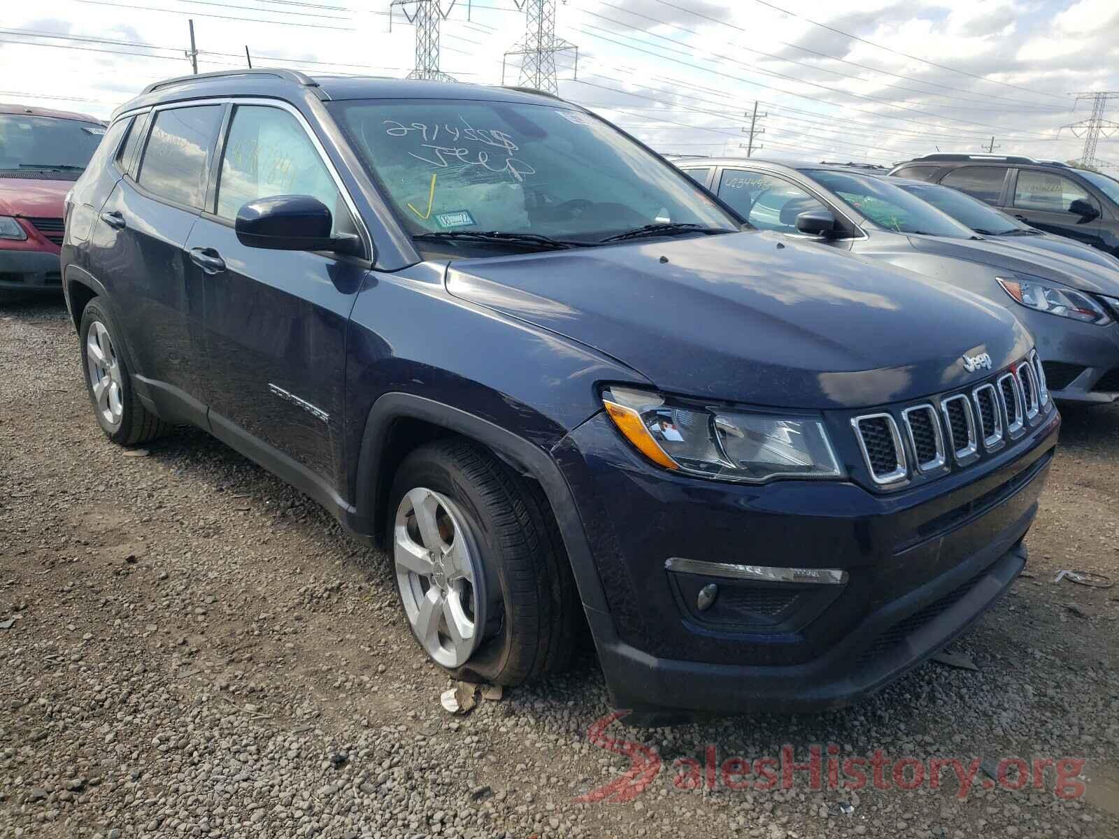 3C4NJCBB3JT165337 2018 JEEP COMPASS