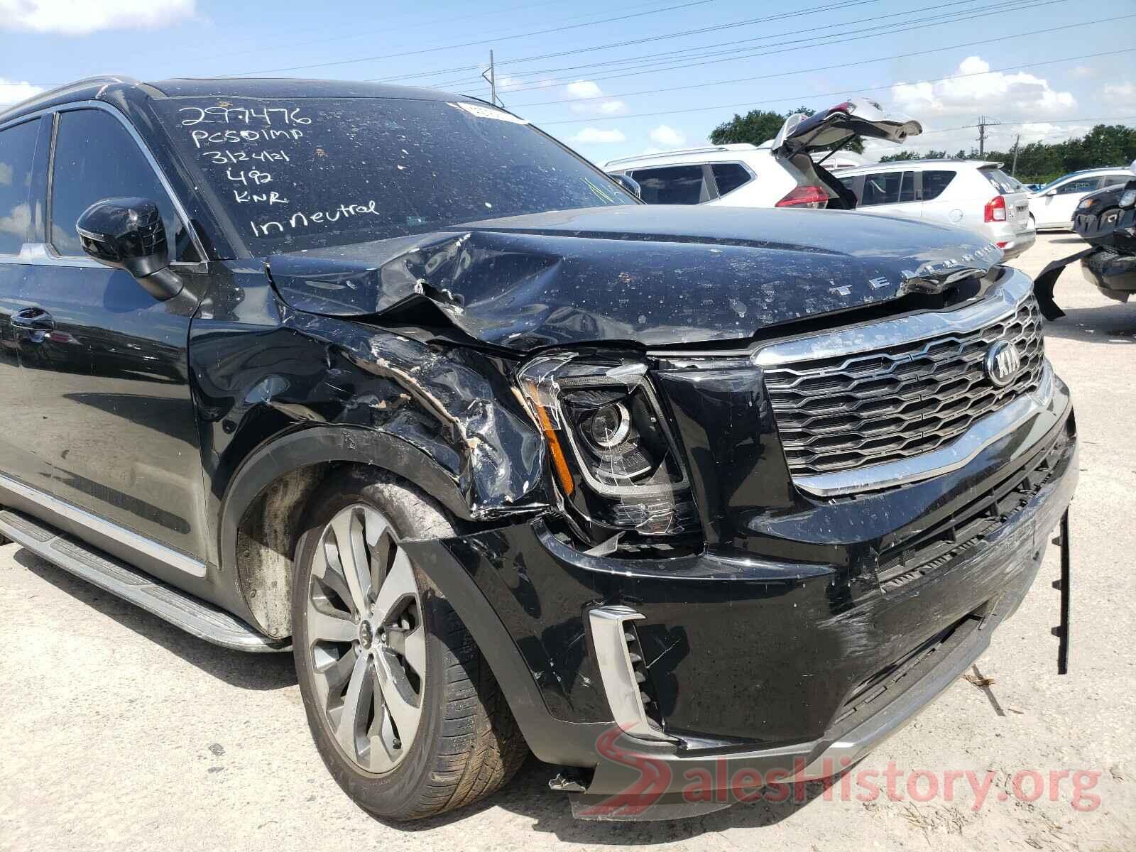 5XYP34HC7LG070962 2020 KIA TELLURIDE