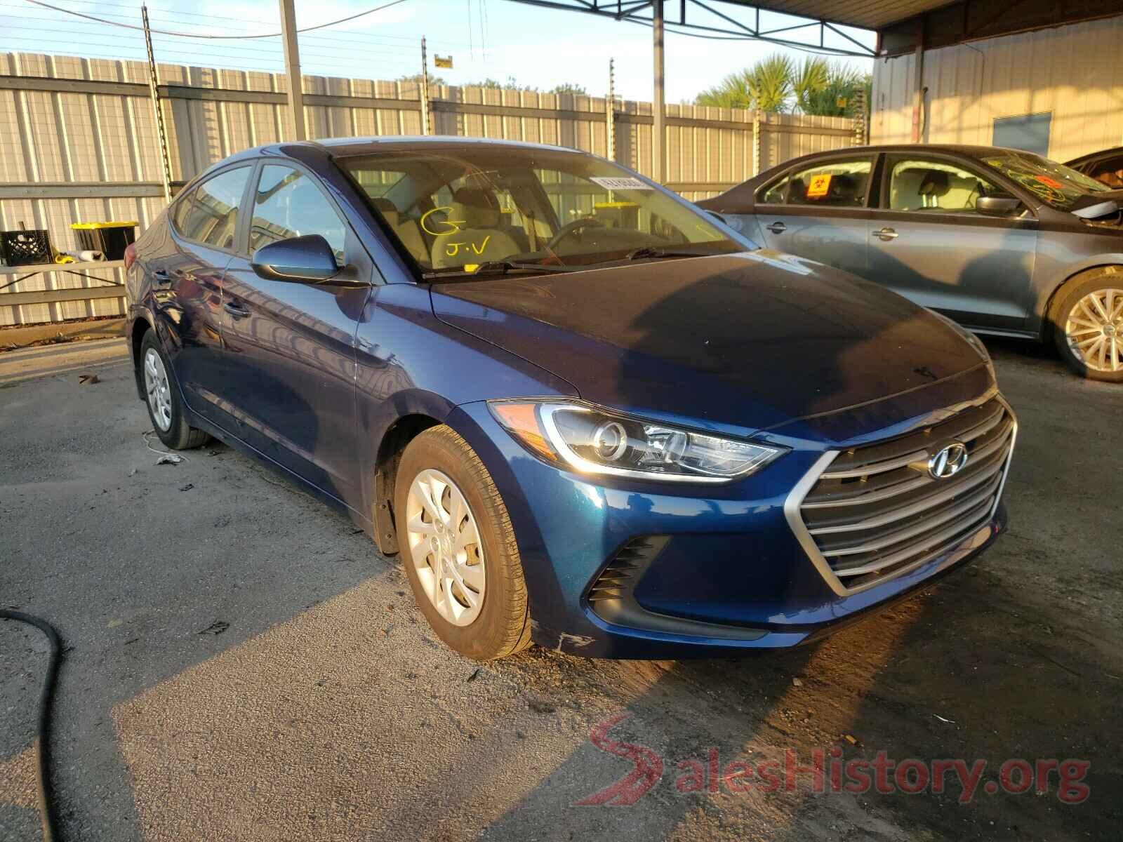 5NPD74LF5JH340446 2018 HYUNDAI ELANTRA