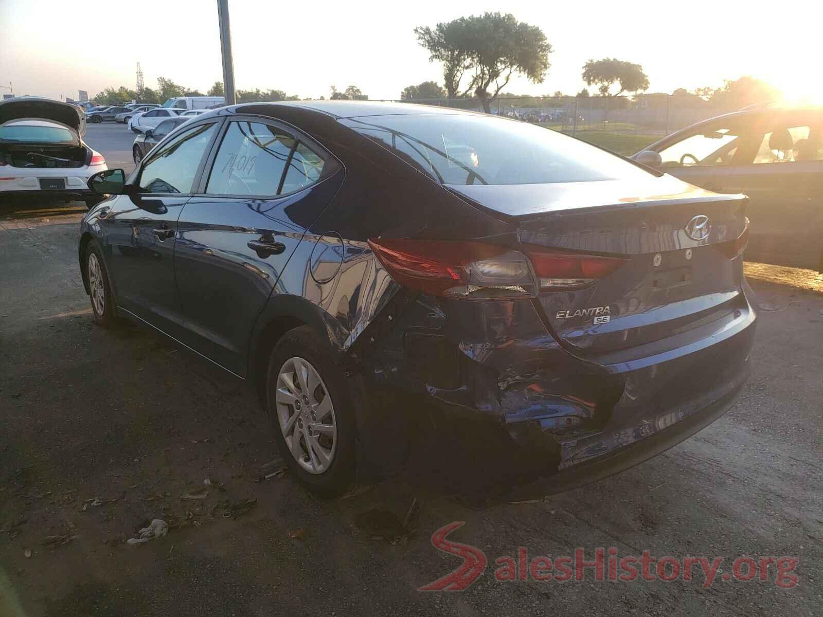 5NPD74LF5JH340446 2018 HYUNDAI ELANTRA