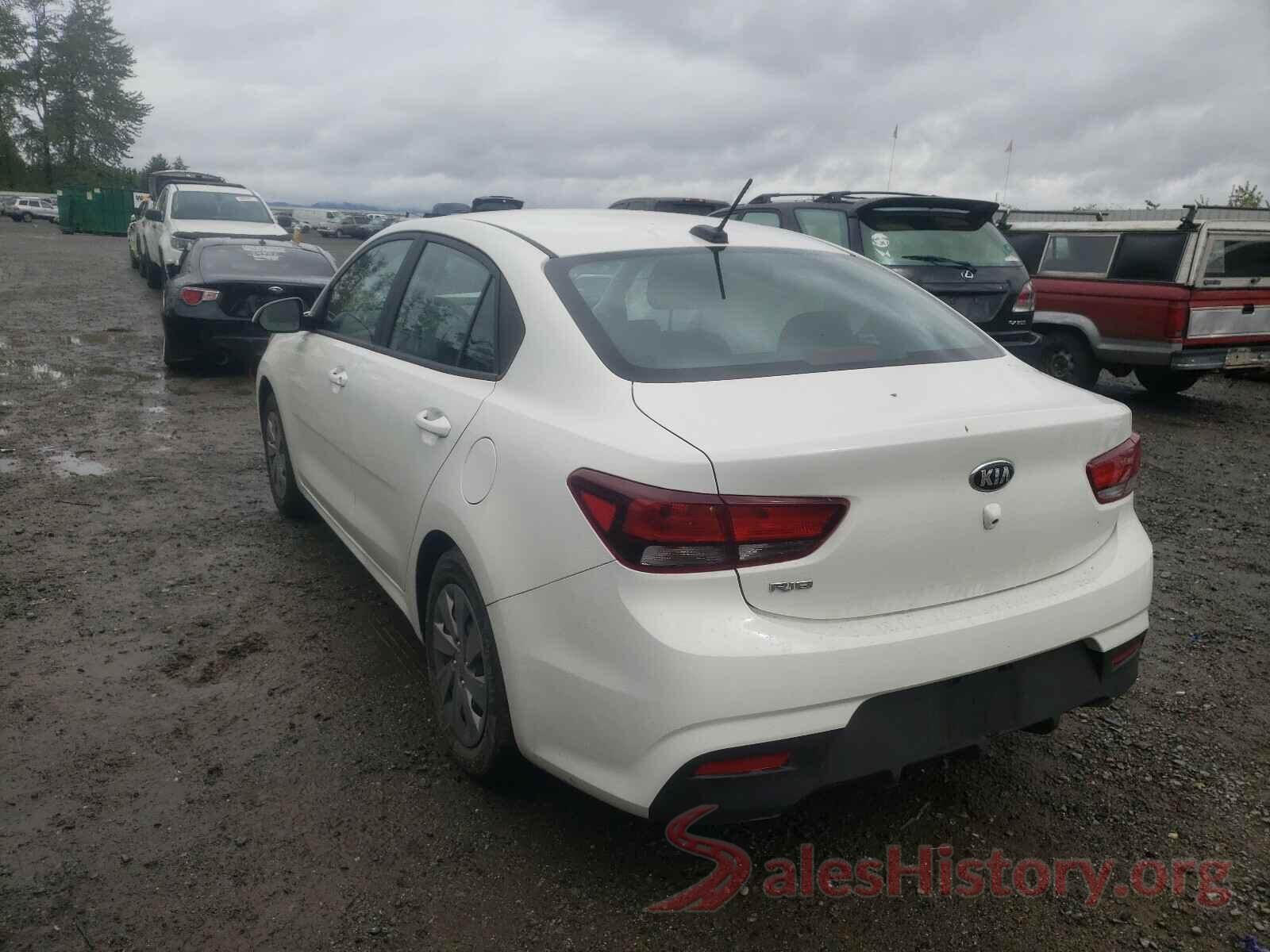 3KPA24AD1LE313187 2020 KIA RIO