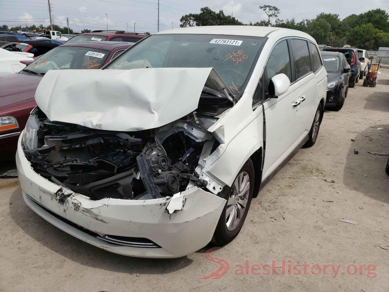 5FNRL5H37GB165064 2016 HONDA ODYSSEY