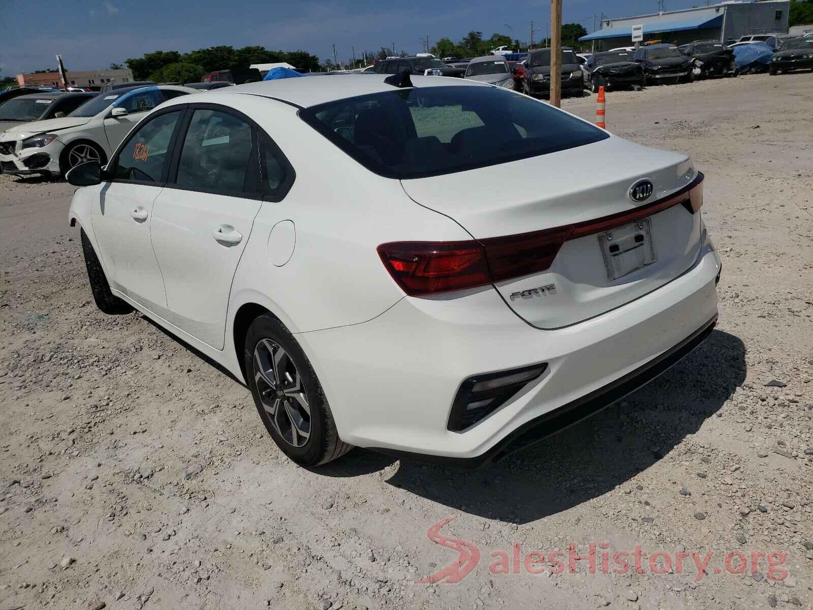 3KPF24AD1LE140521 2020 KIA FORTE