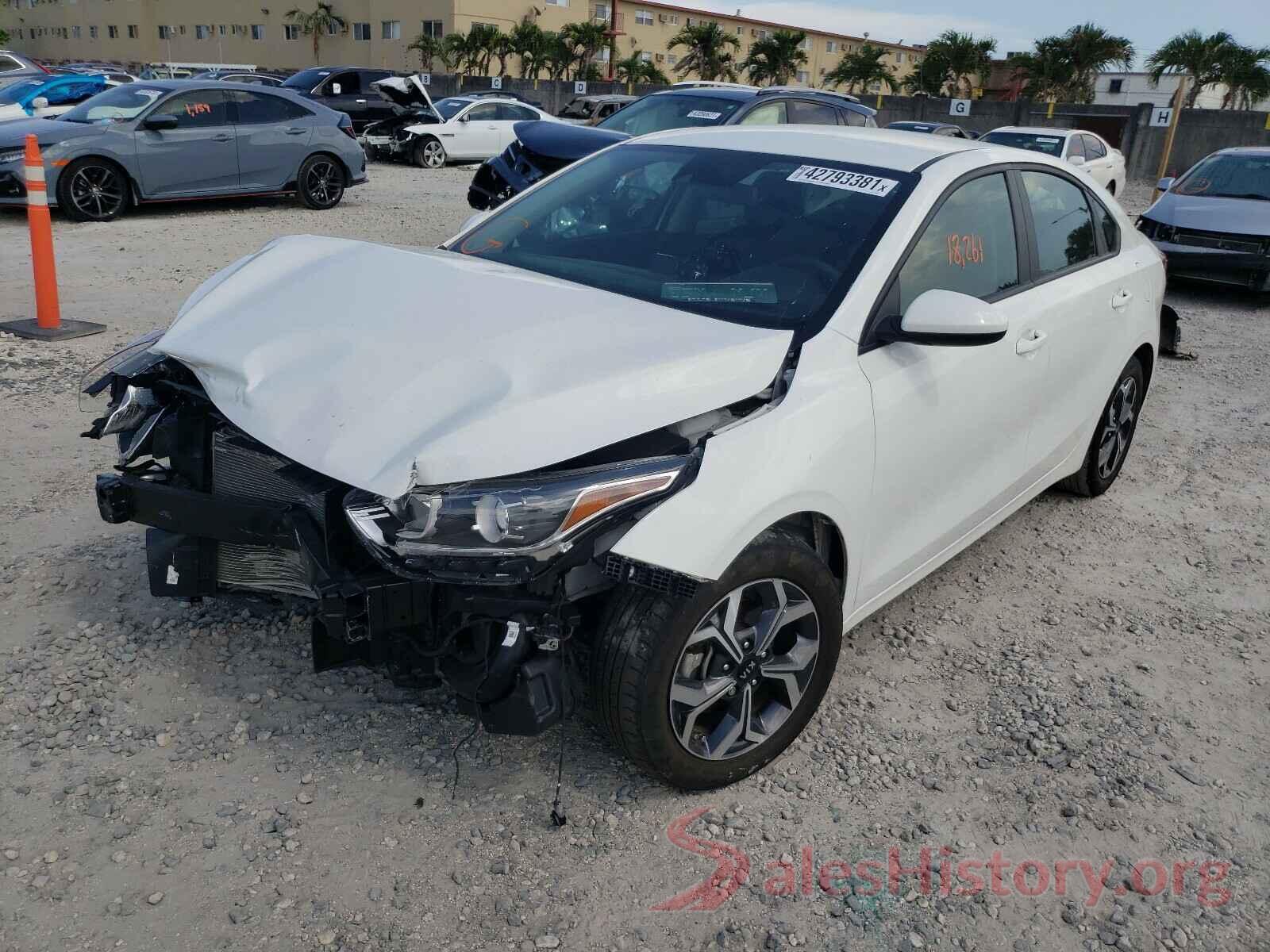 3KPF24AD1LE140521 2020 KIA FORTE