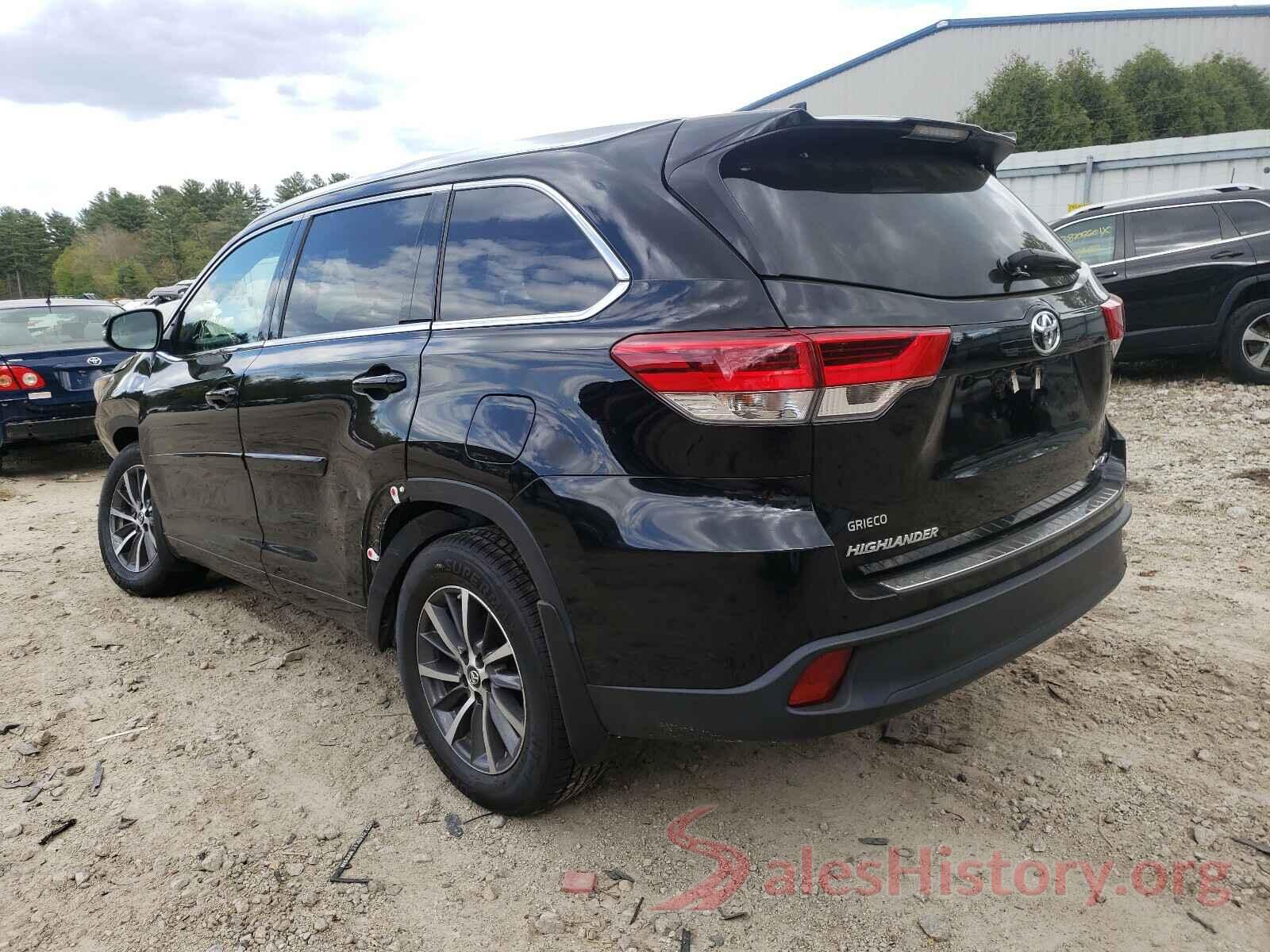 5TDJZRFH3JS843314 2018 TOYOTA HIGHLANDER