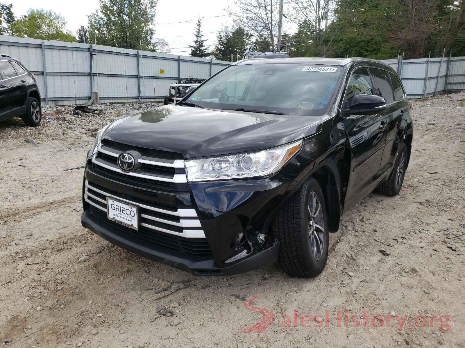 5TDJZRFH3JS843314 2018 TOYOTA HIGHLANDER