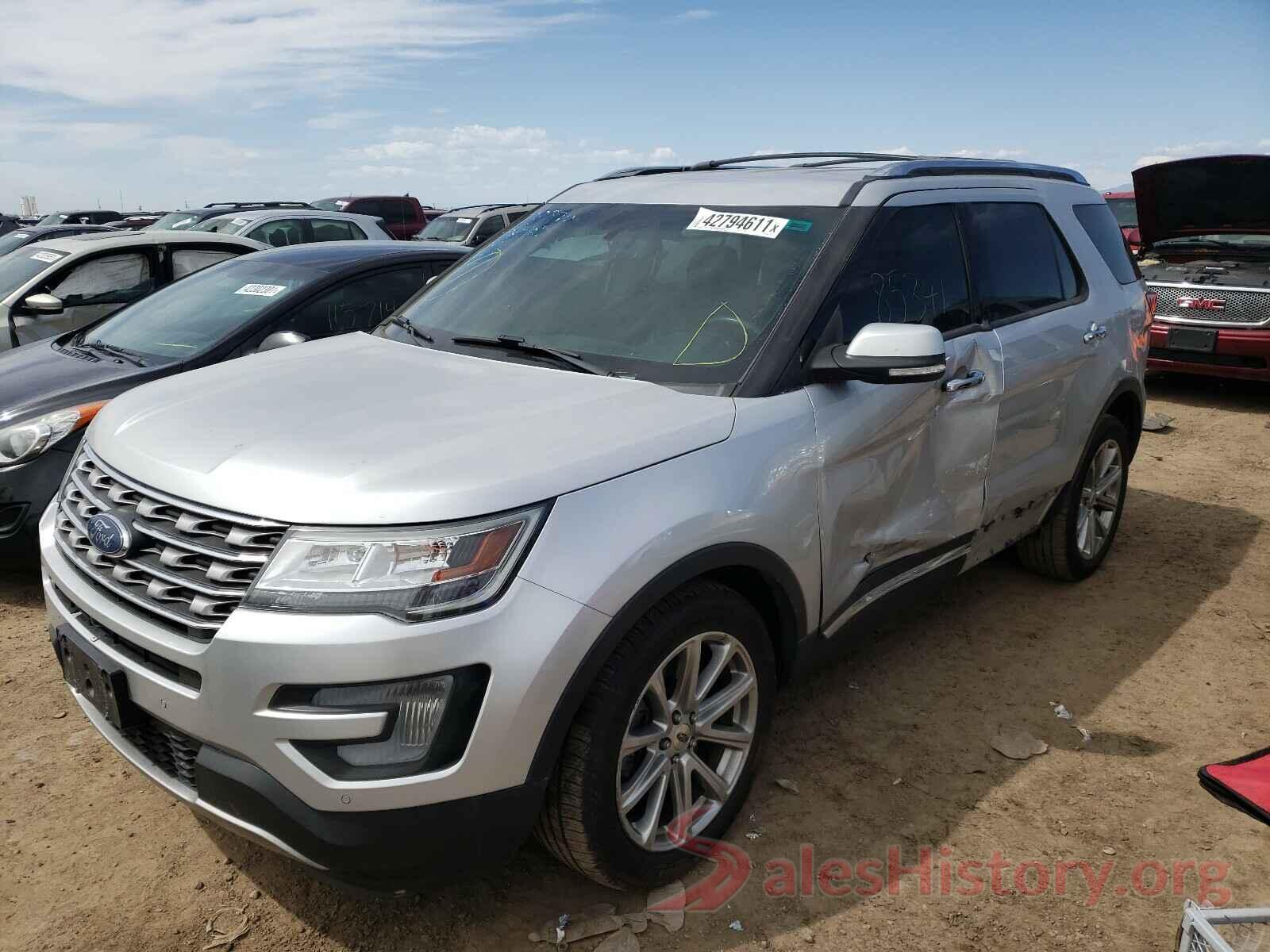 1FM5K8F81HGB81734 2017 FORD EXPLORER