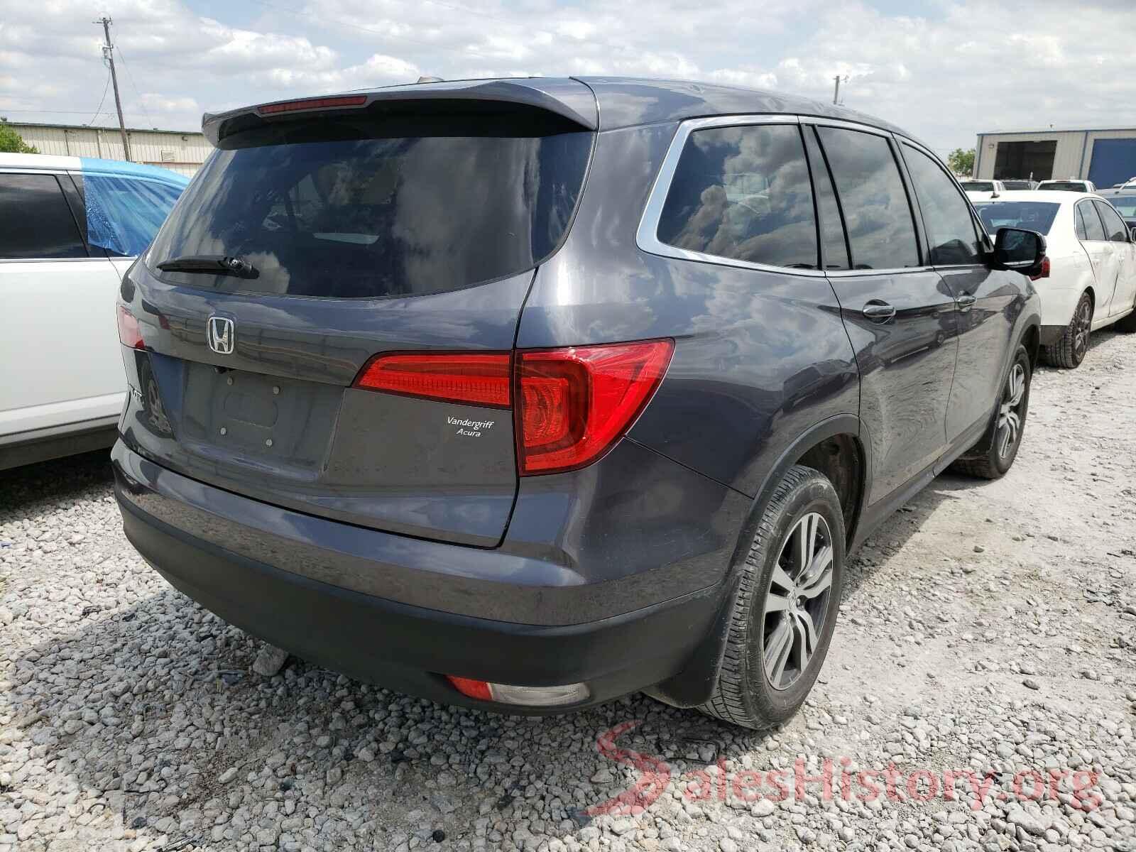 5FNYF5H59GB032682 2016 HONDA PILOT