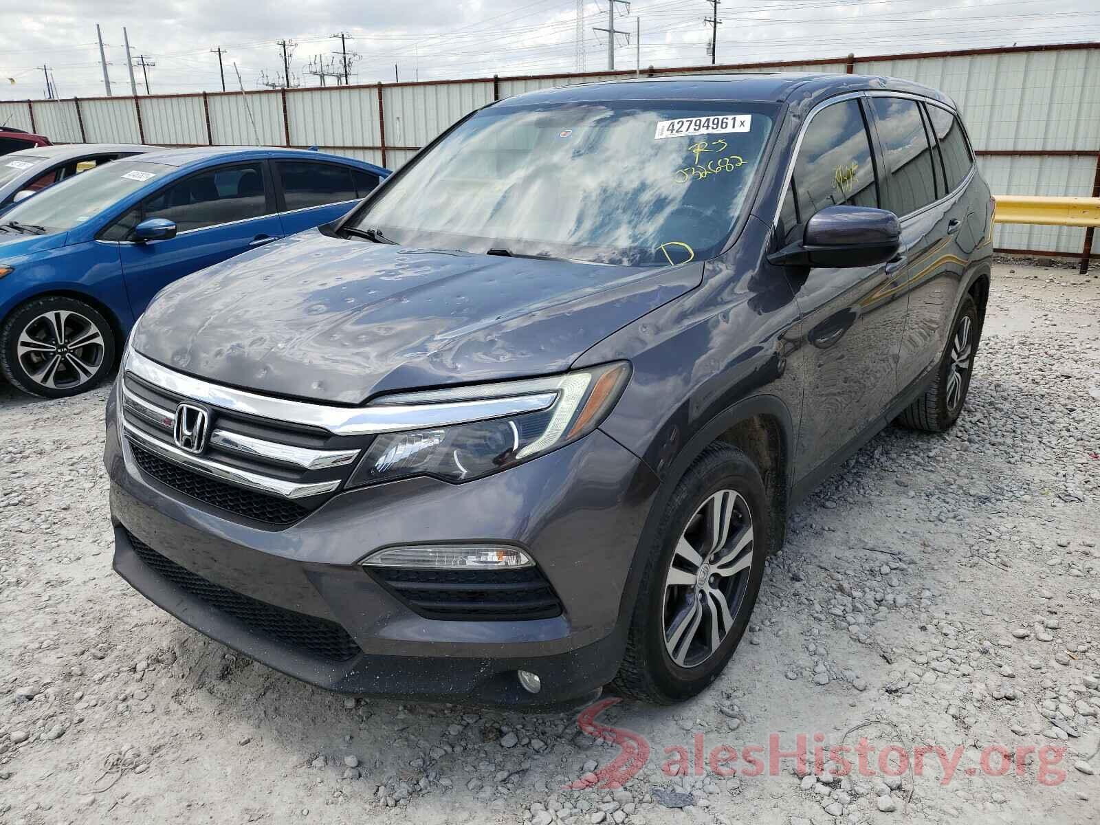 5FNYF5H59GB032682 2016 HONDA PILOT