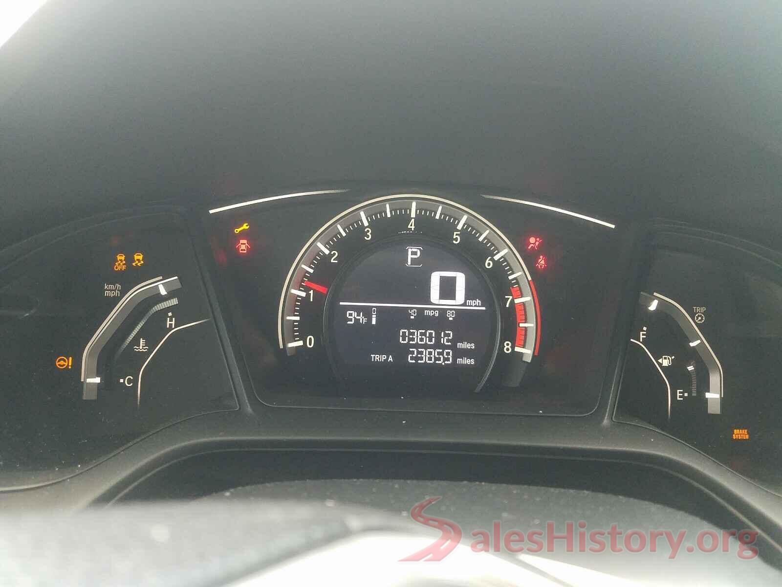 19XFC2F58GE087860 2016 HONDA CIVIC