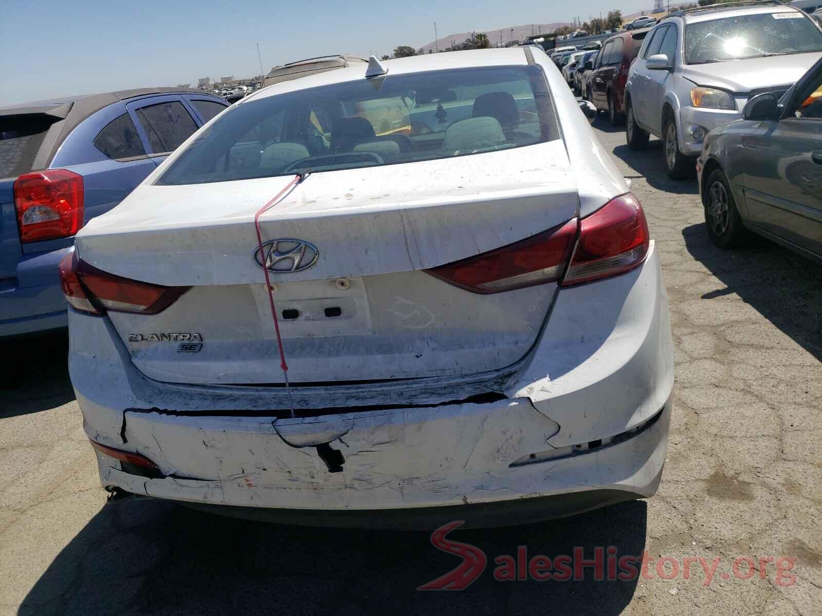 5NPD74LF4HH165245 2017 HYUNDAI ELANTRA