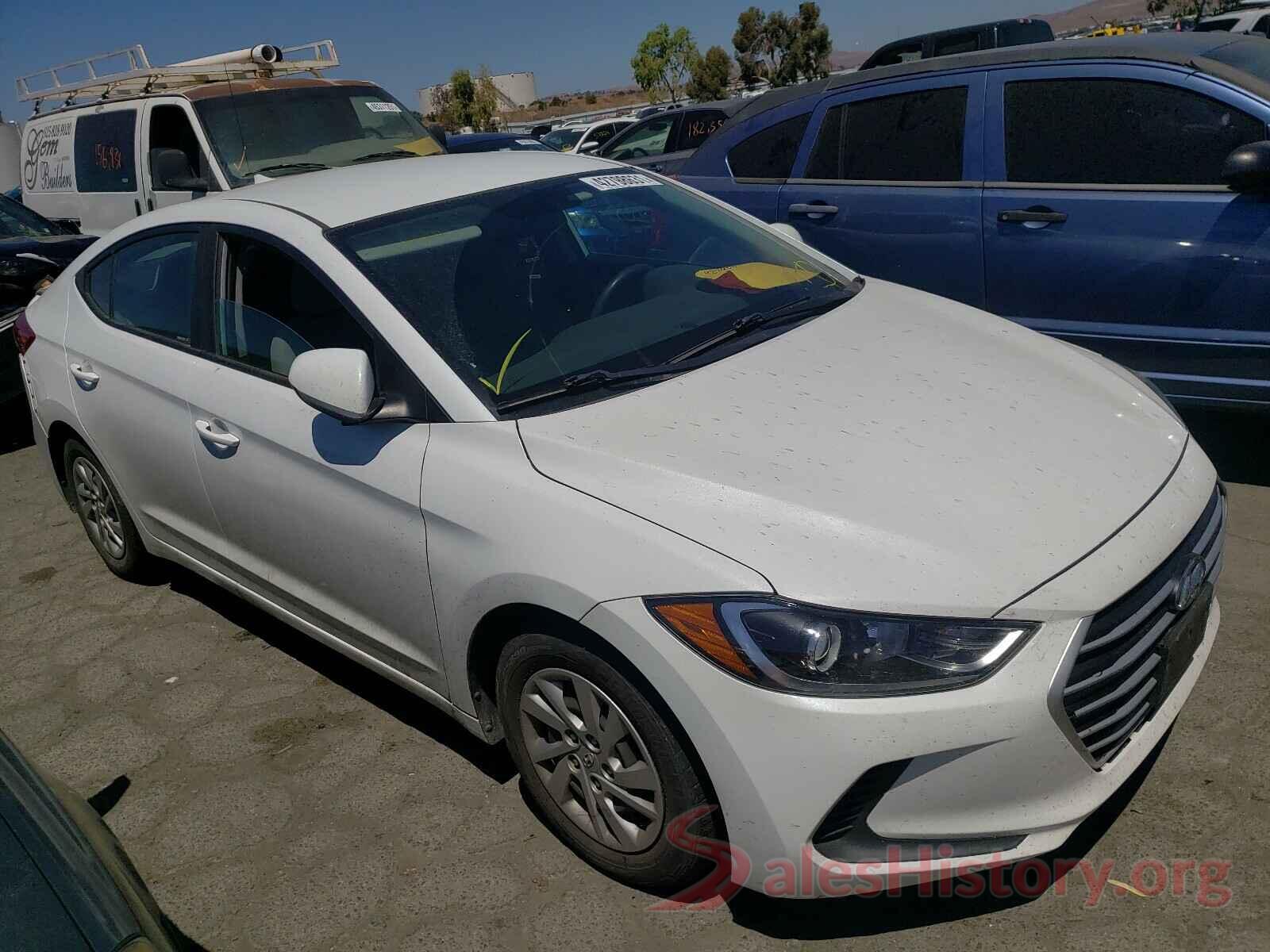 5NPD74LF4HH165245 2017 HYUNDAI ELANTRA