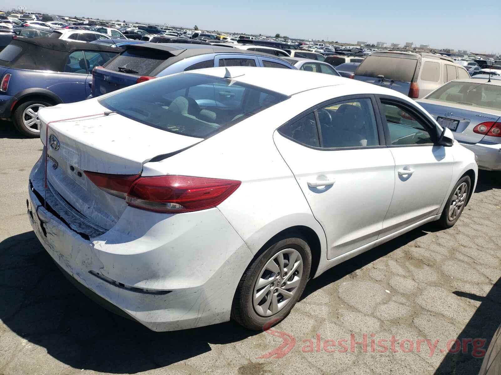 5NPD74LF4HH165245 2017 HYUNDAI ELANTRA