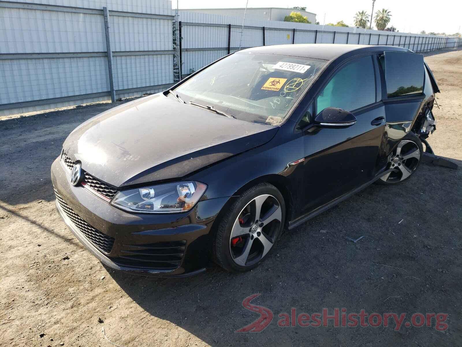 3VW5T7AU5GM063915 2016 VOLKSWAGEN GTI