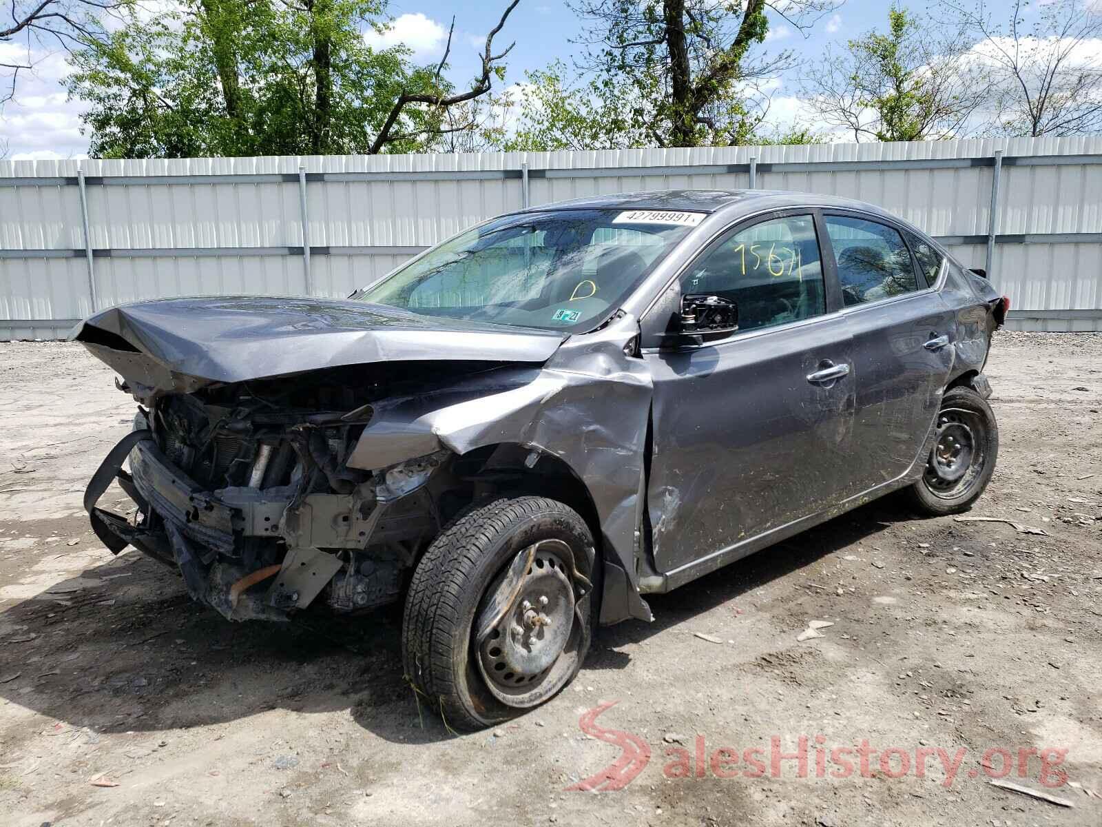 3N1AB7AP0HY278484 2017 NISSAN SENTRA