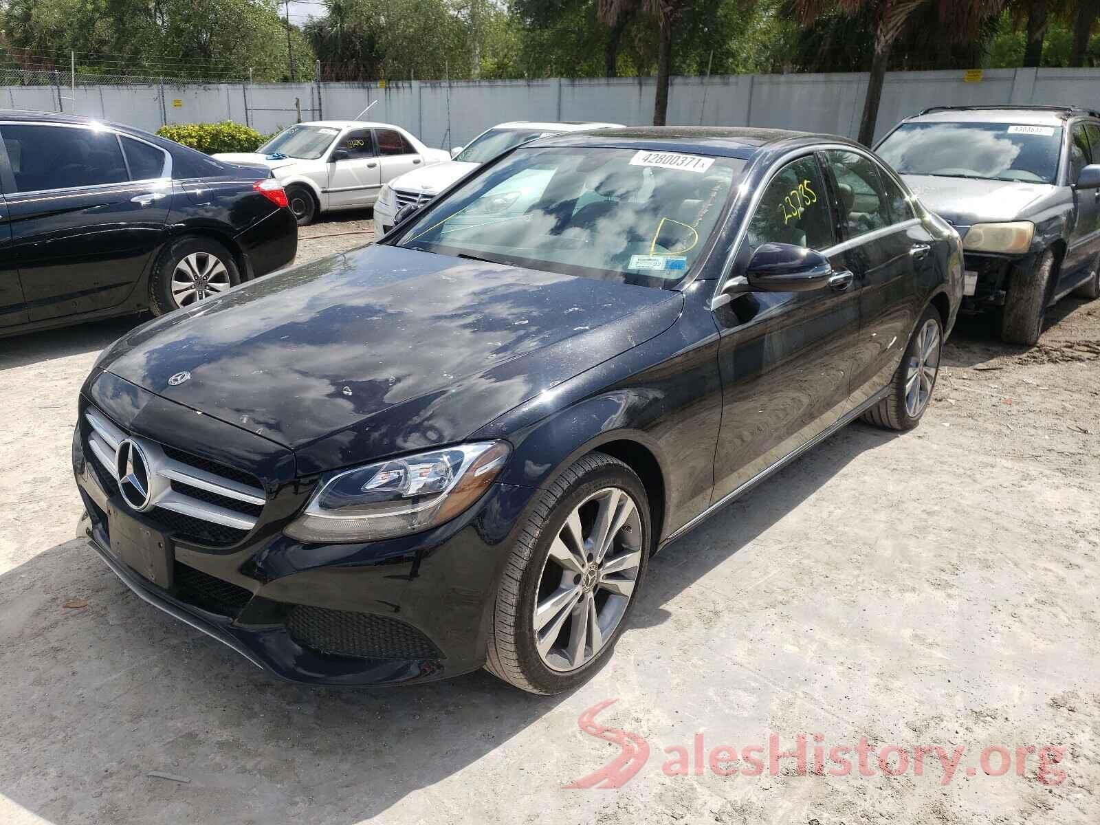 55SWF4KB6JU272231 2018 MERCEDES-BENZ C CLASS