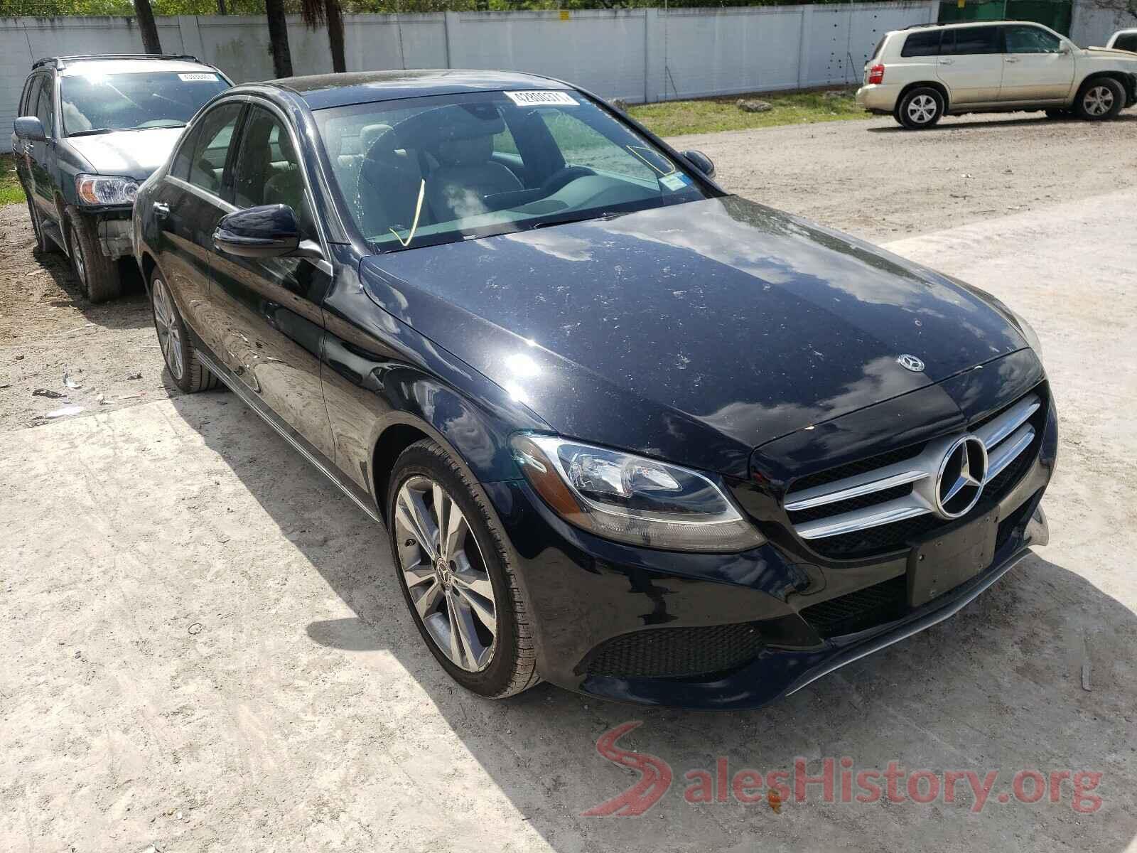 55SWF4KB6JU272231 2018 MERCEDES-BENZ C CLASS