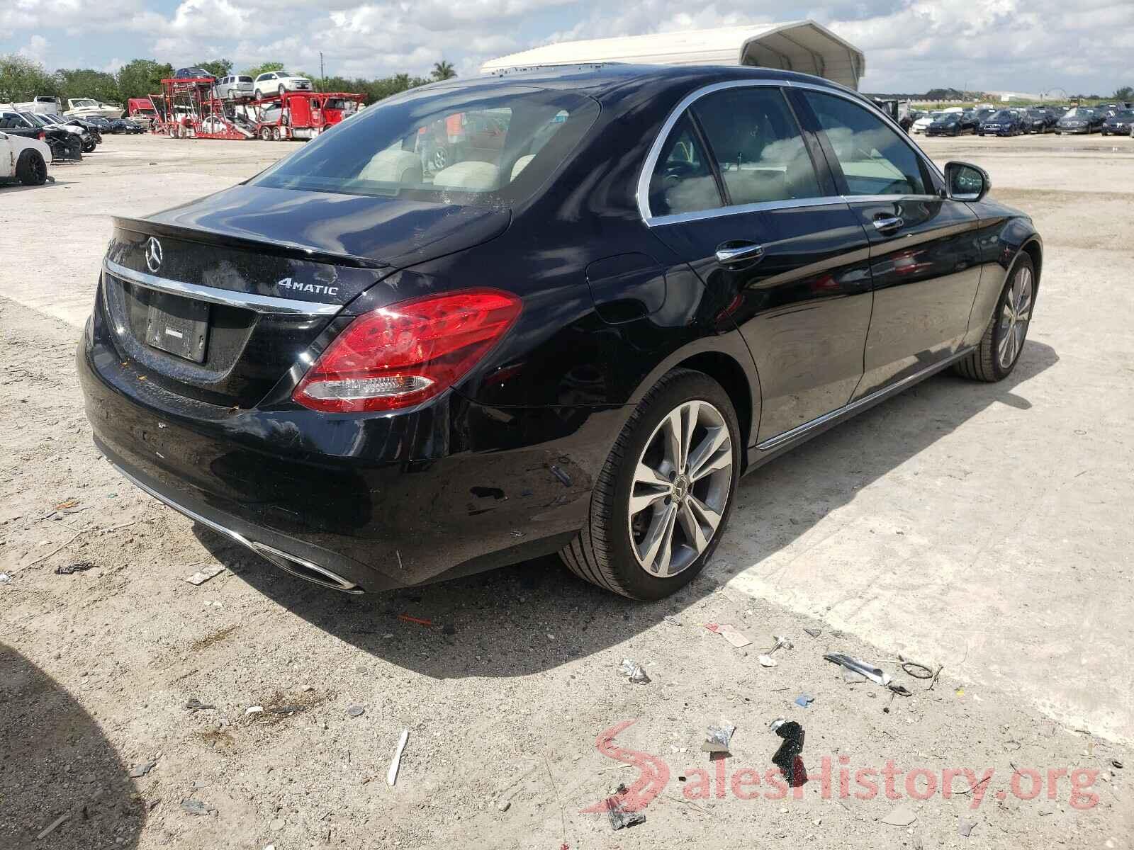 55SWF4KB6JU272231 2018 MERCEDES-BENZ C CLASS