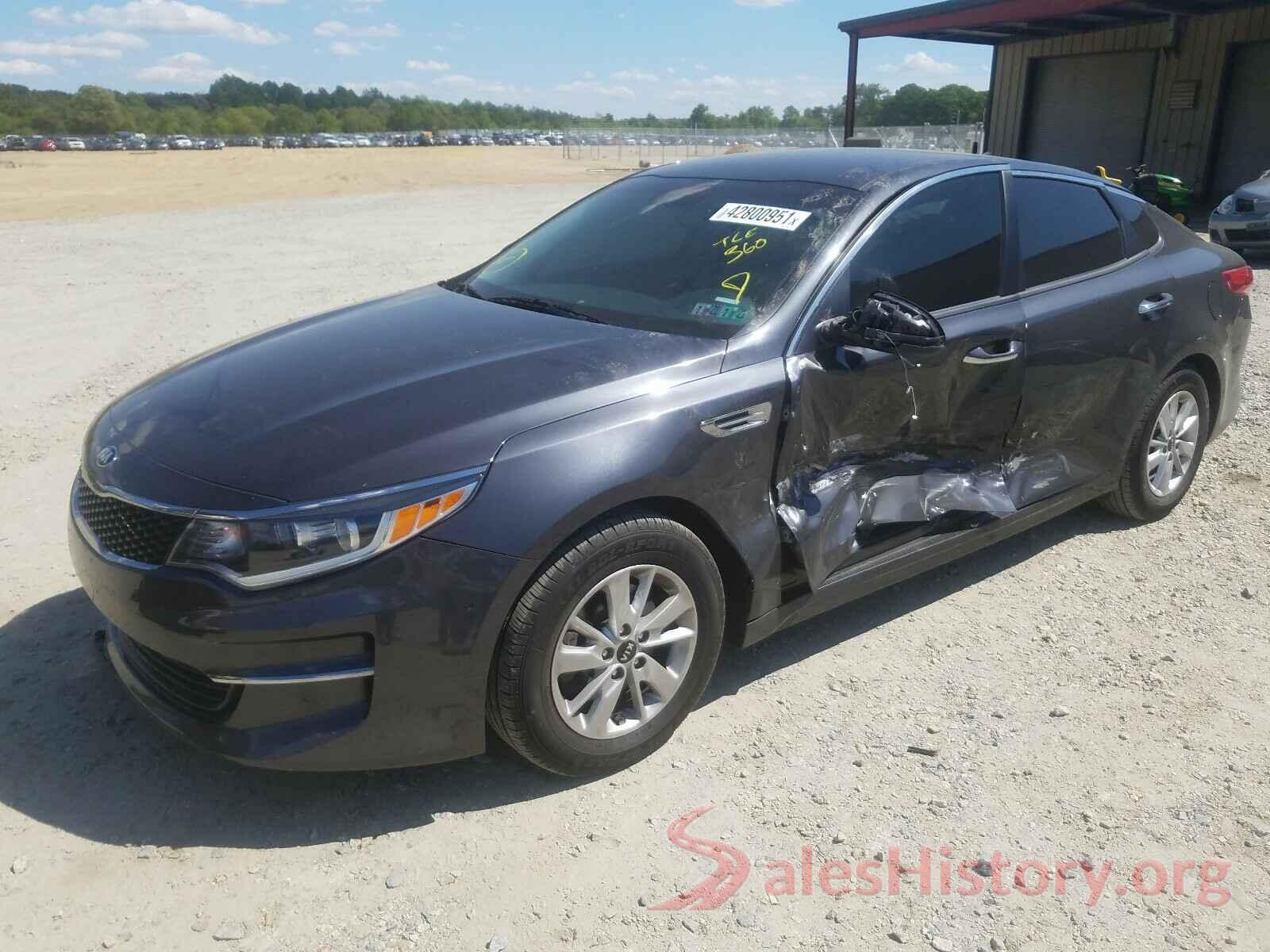 KNAGT4L31J5212622 2018 KIA OPTIMA