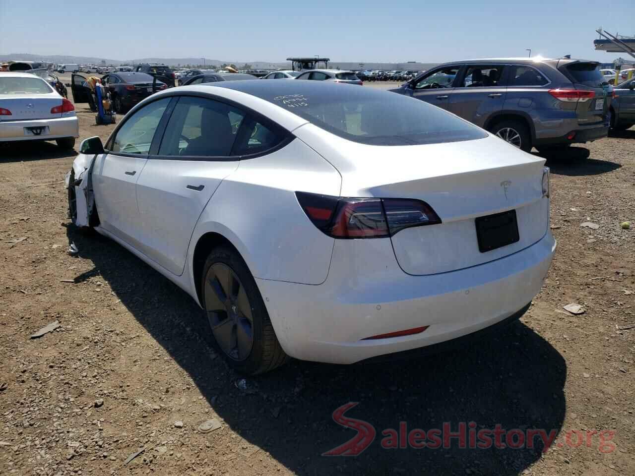 5YJ3E1EA3MF051134 2021 TESLA MODEL 3