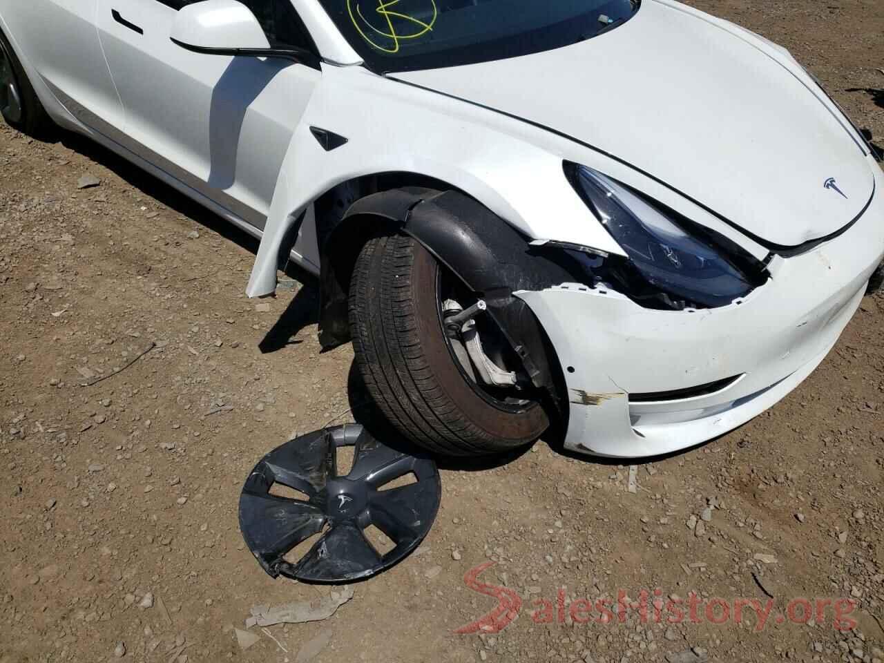 5YJ3E1EA3MF051134 2021 TESLA MODEL 3