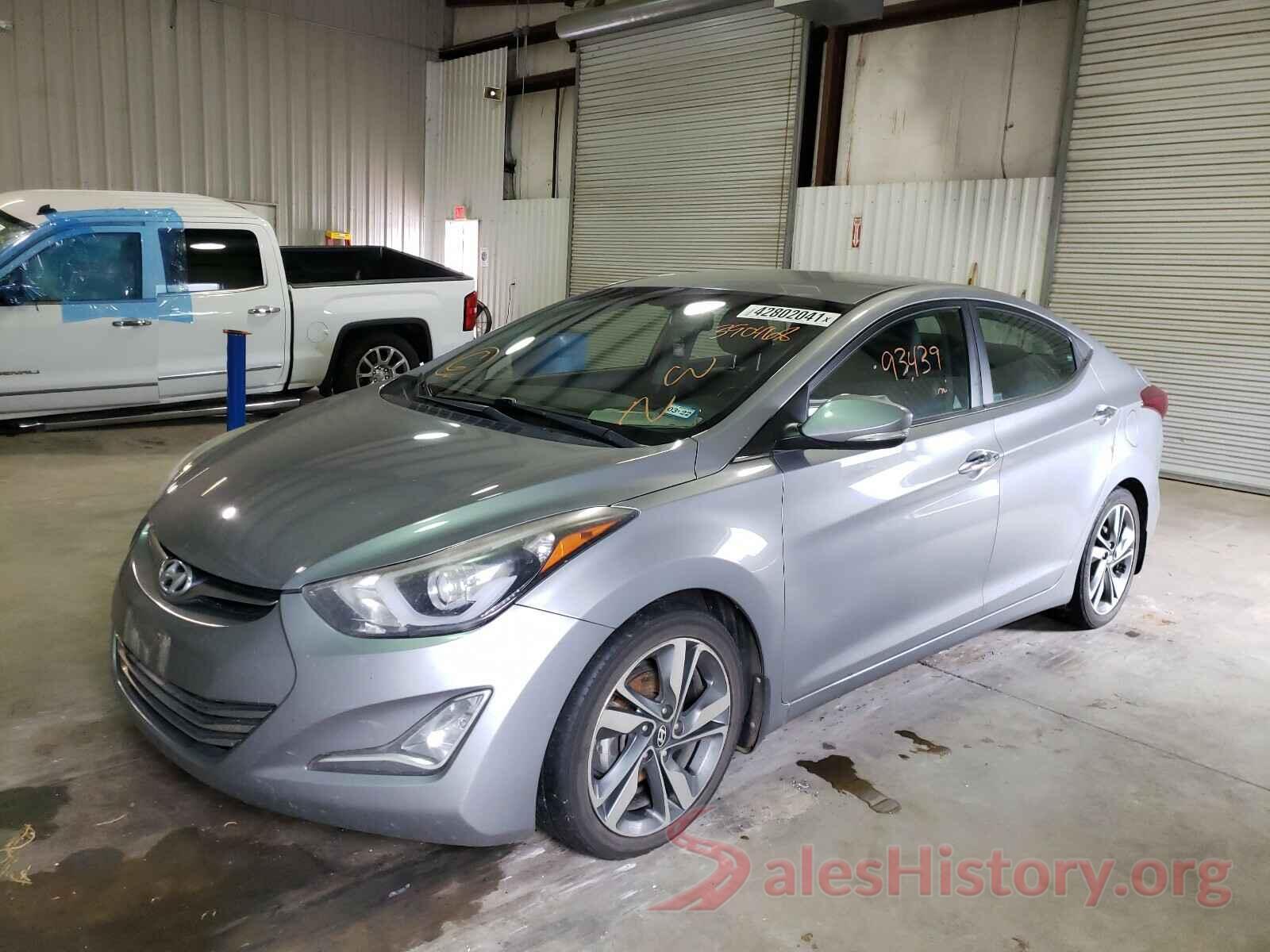 KMHDH4AE1FU390468 2015 HYUNDAI ELANTRA