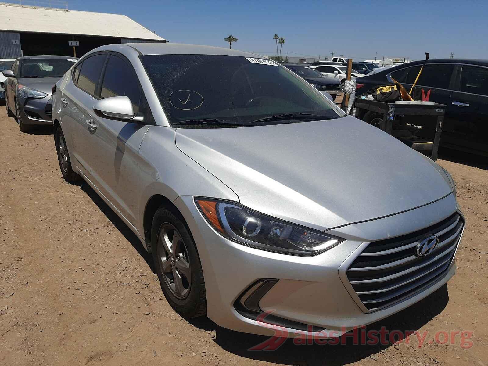 5NPD94LA9HH185828 2017 HYUNDAI ELANTRA