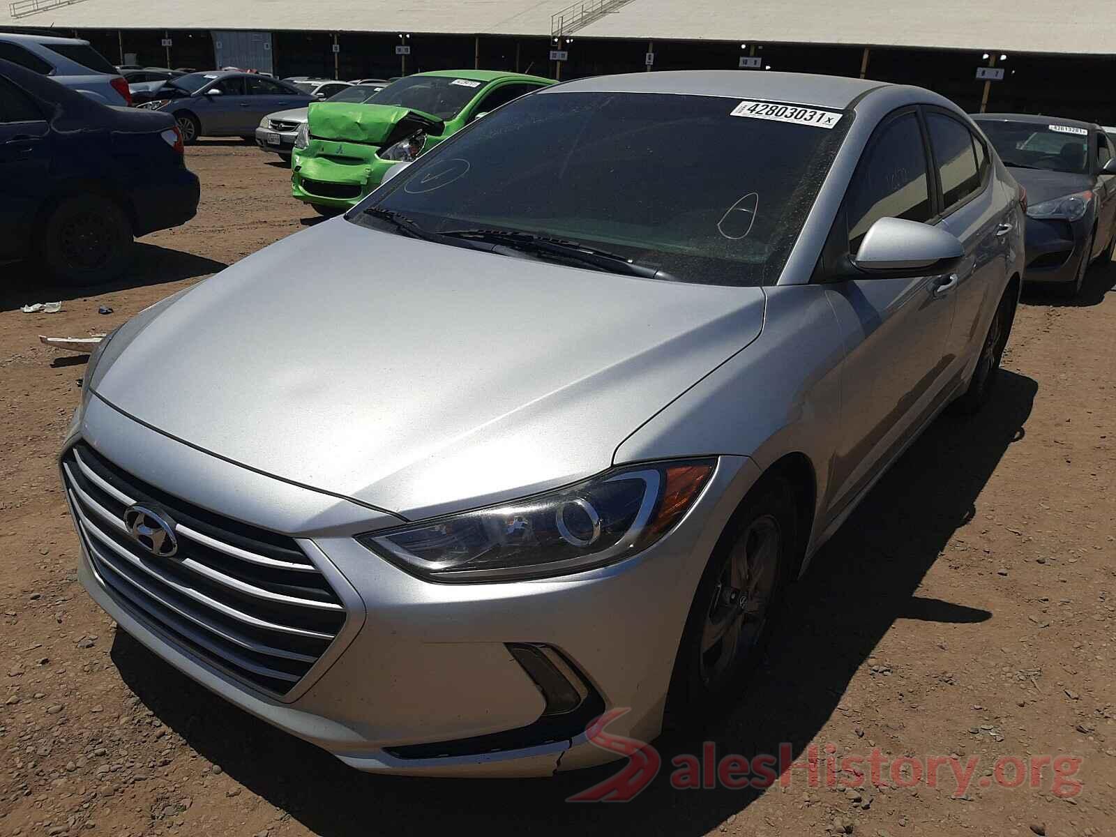 5NPD94LA9HH185828 2017 HYUNDAI ELANTRA