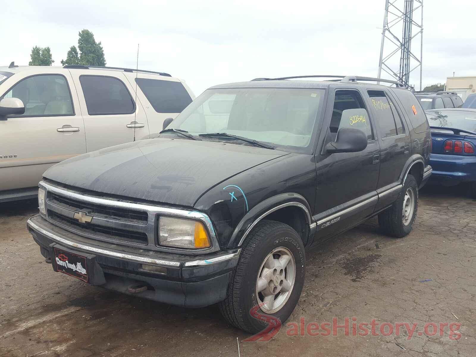 1GNDT13W4T2273957 1996 CHEVROLET BLAZER