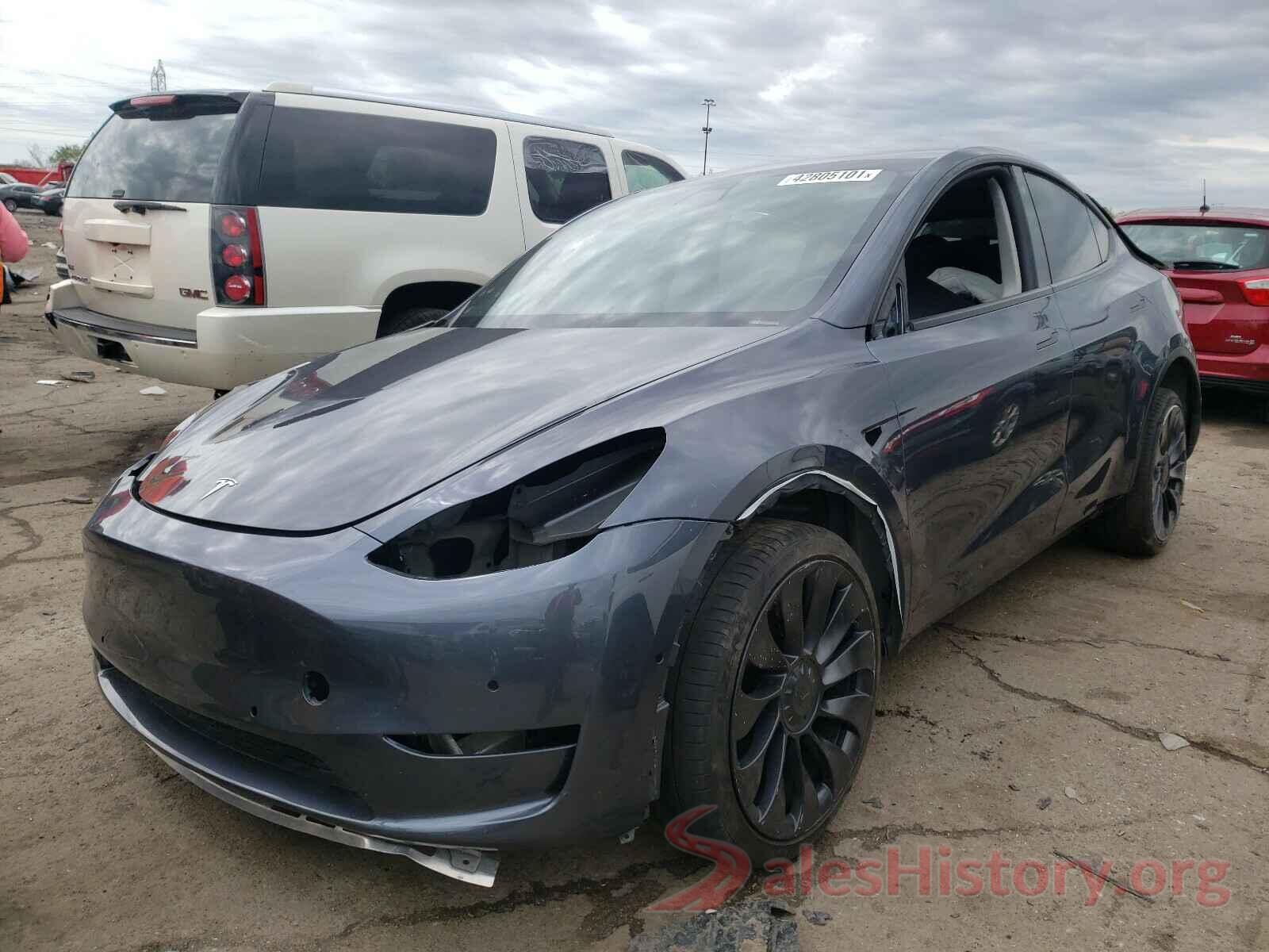 5YJYGDEFXLF001259 2020 TESLA MODEL Y