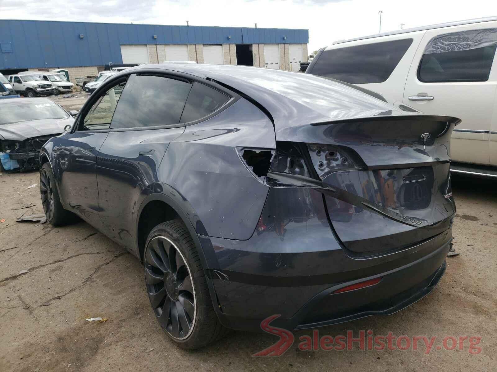 5YJYGDEFXLF001259 2020 TESLA MODEL Y