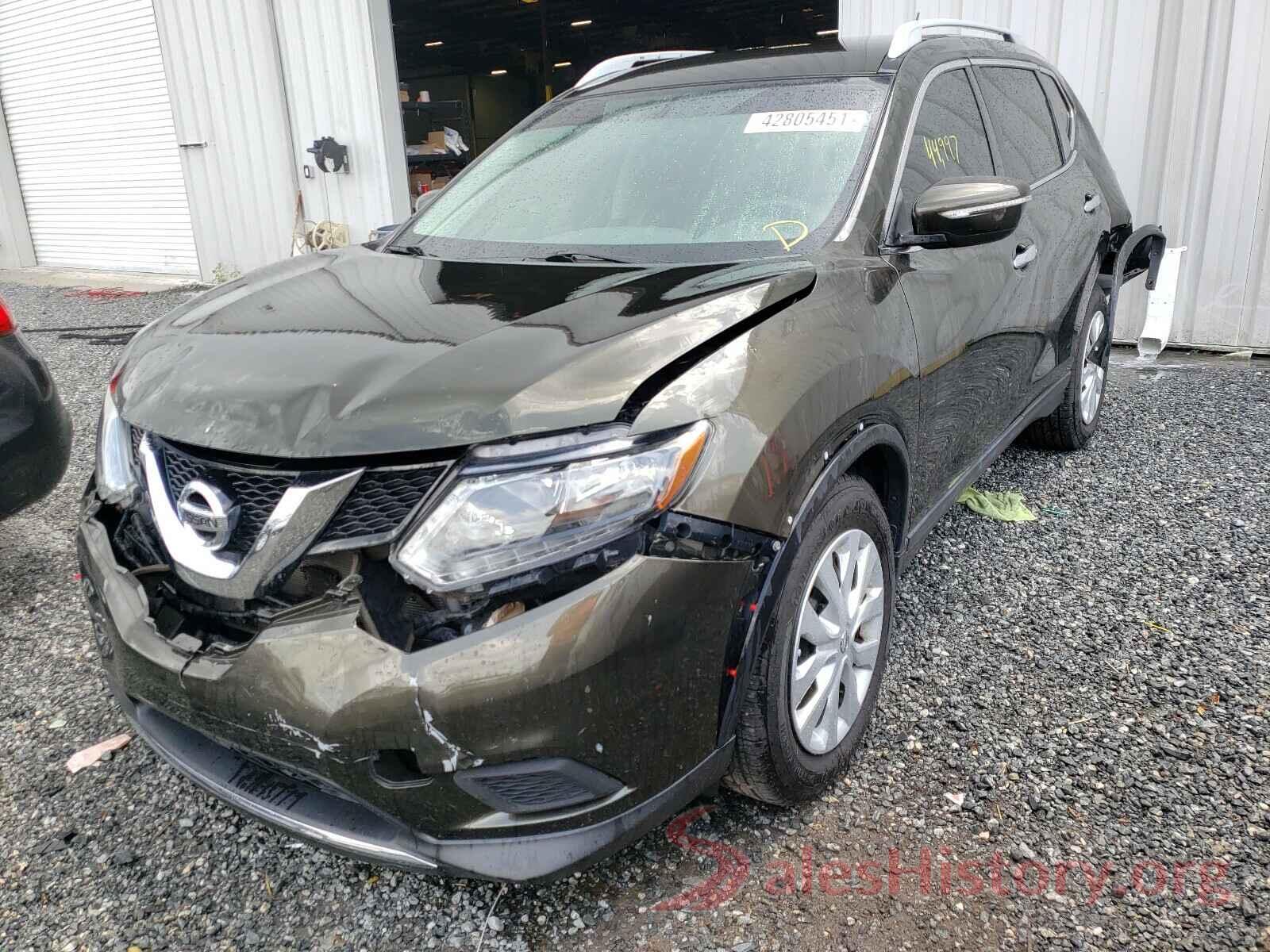 5N1AT2MT7GC894403 2016 NISSAN ROGUE