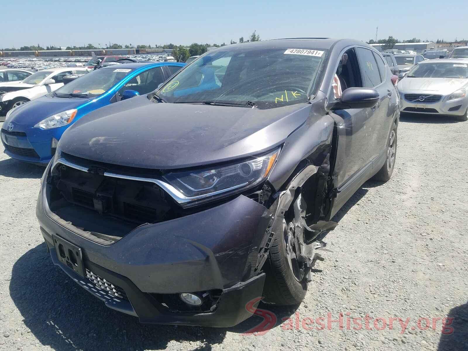 5J6RW1H80HL011350 2017 HONDA CRV