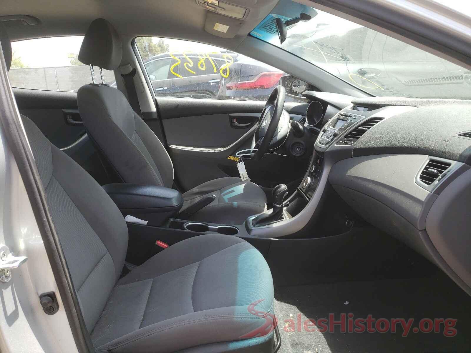 5NPDH4AE9GH765457 2016 HYUNDAI ELANTRA