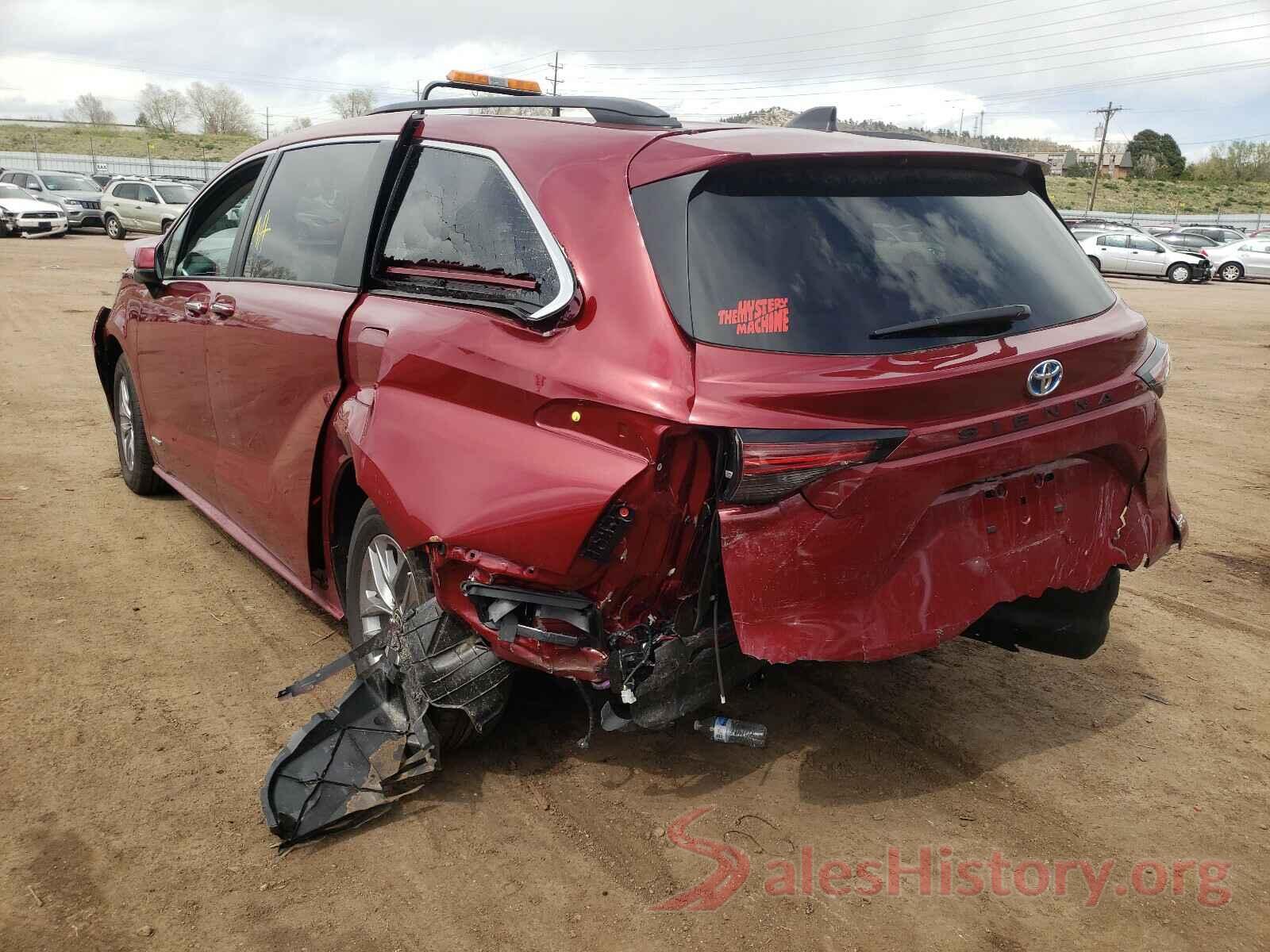 5TDYSKFC8MS016394 2021 TOYOTA SIENNA