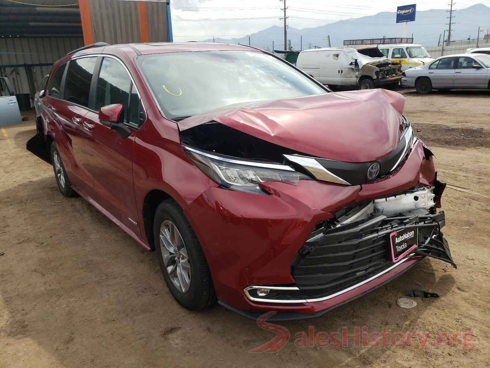 5TDYSKFC8MS016394 2021 TOYOTA SIENNA