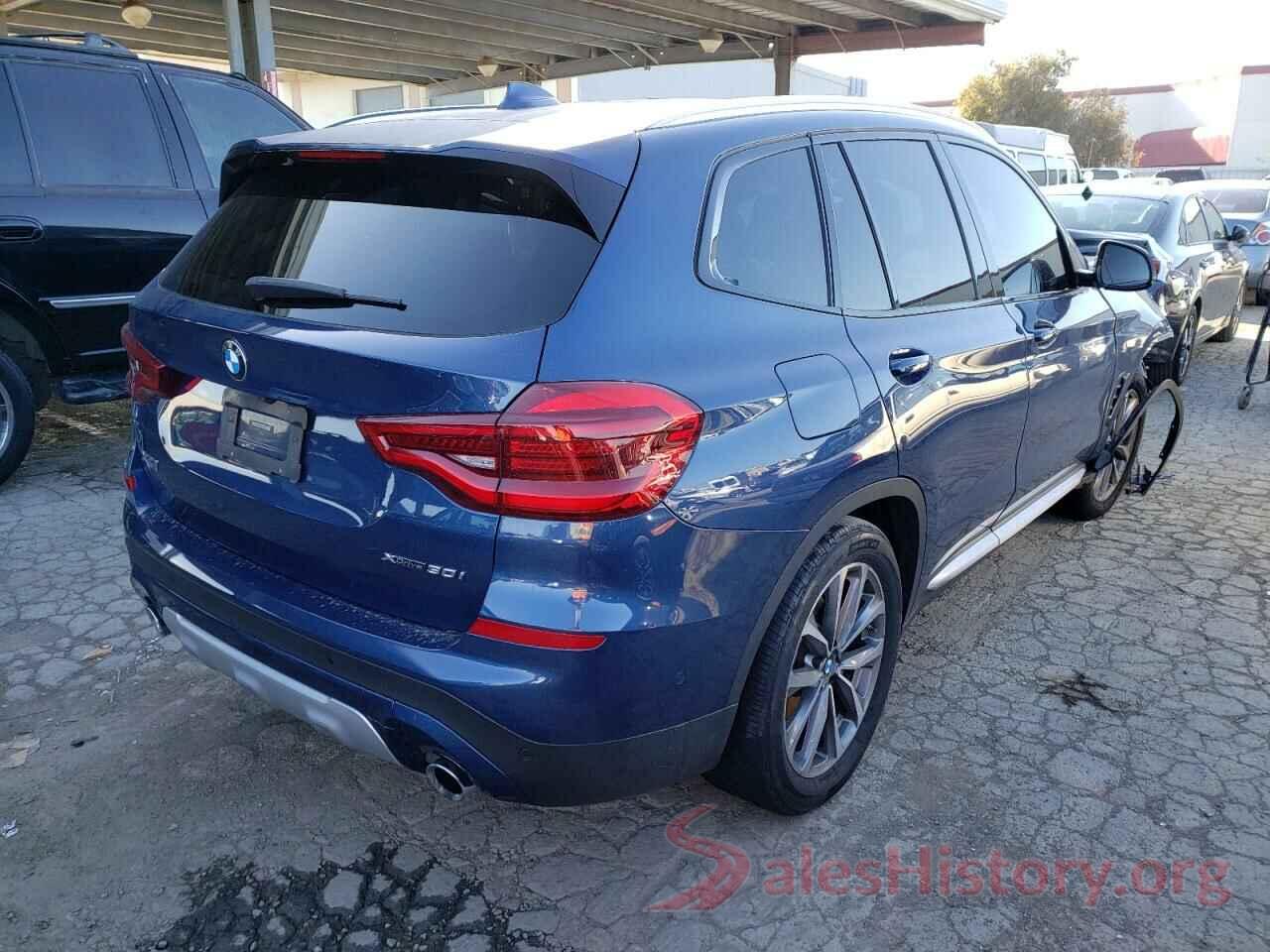 5UXTR9C57KLP88807 2019 BMW X3