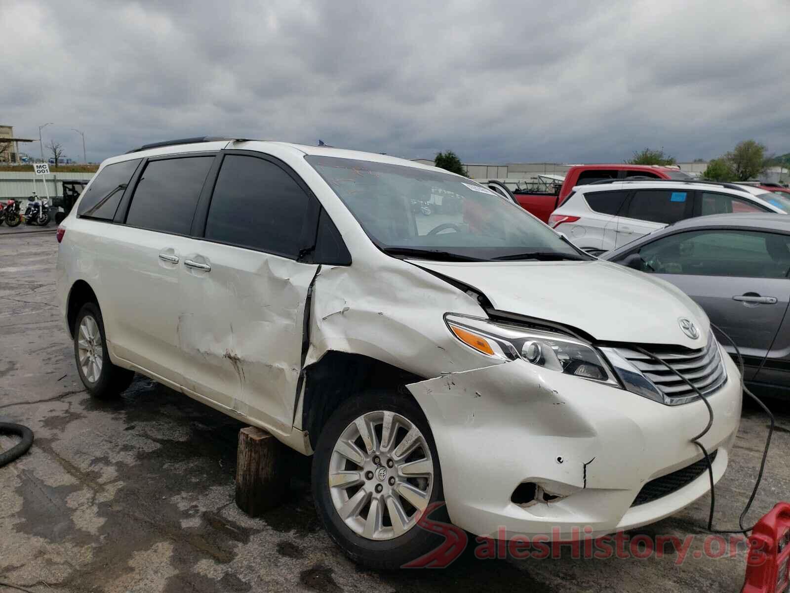 5TDYK3DC7GS733799 2016 TOYOTA SIENNA