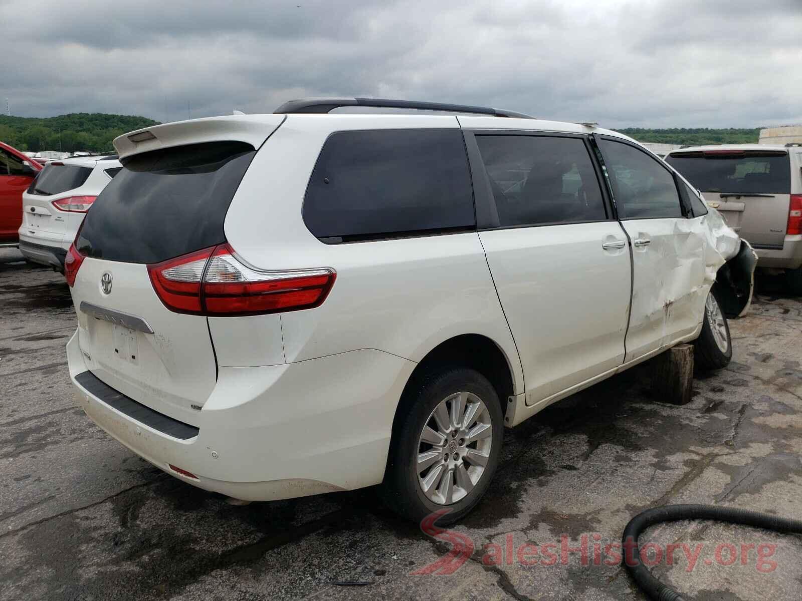 5TDYK3DC7GS733799 2016 TOYOTA SIENNA