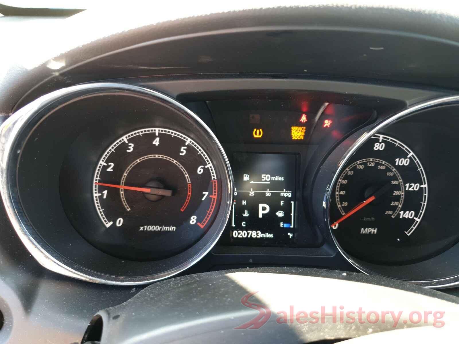 JA4AP3AU8LU007904 2020 MITSUBISHI OUTLANDER