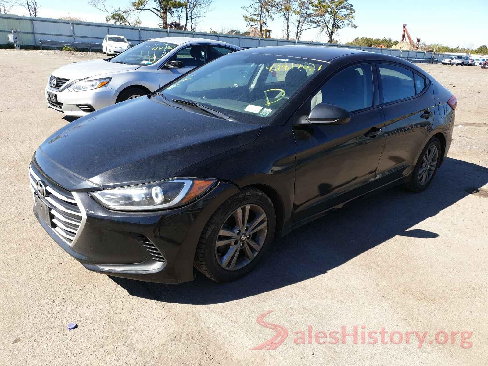 5NPD84LF1HH147122 2017 HYUNDAI ELANTRA