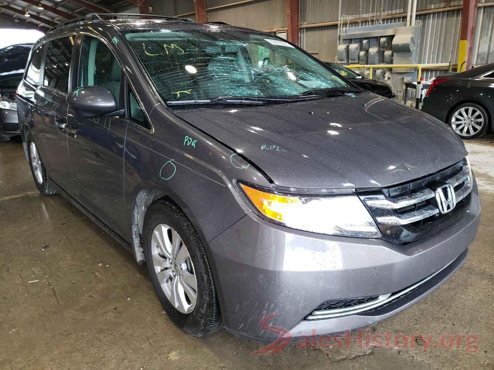 5FNRL5H61GB095670 2016 HONDA ODYSSEY