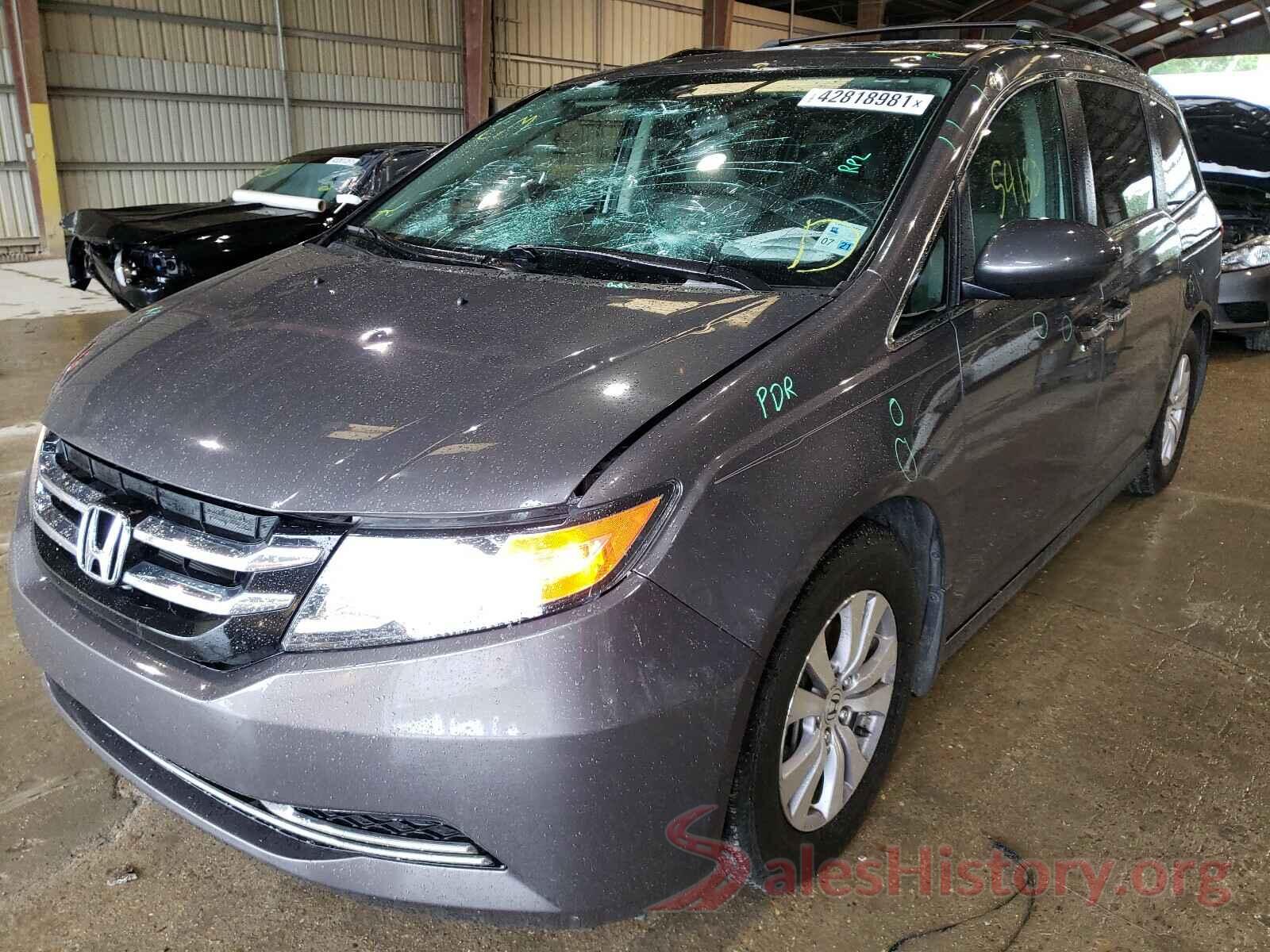 5FNRL5H61GB095670 2016 HONDA ODYSSEY