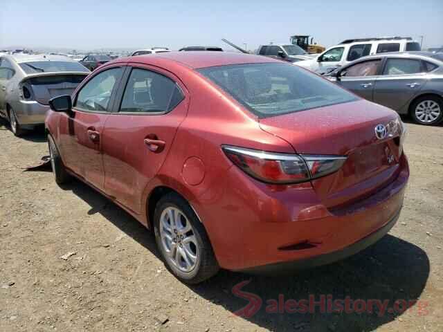 3MYDLBYV2HY173610 2017 TOYOTA YARIS