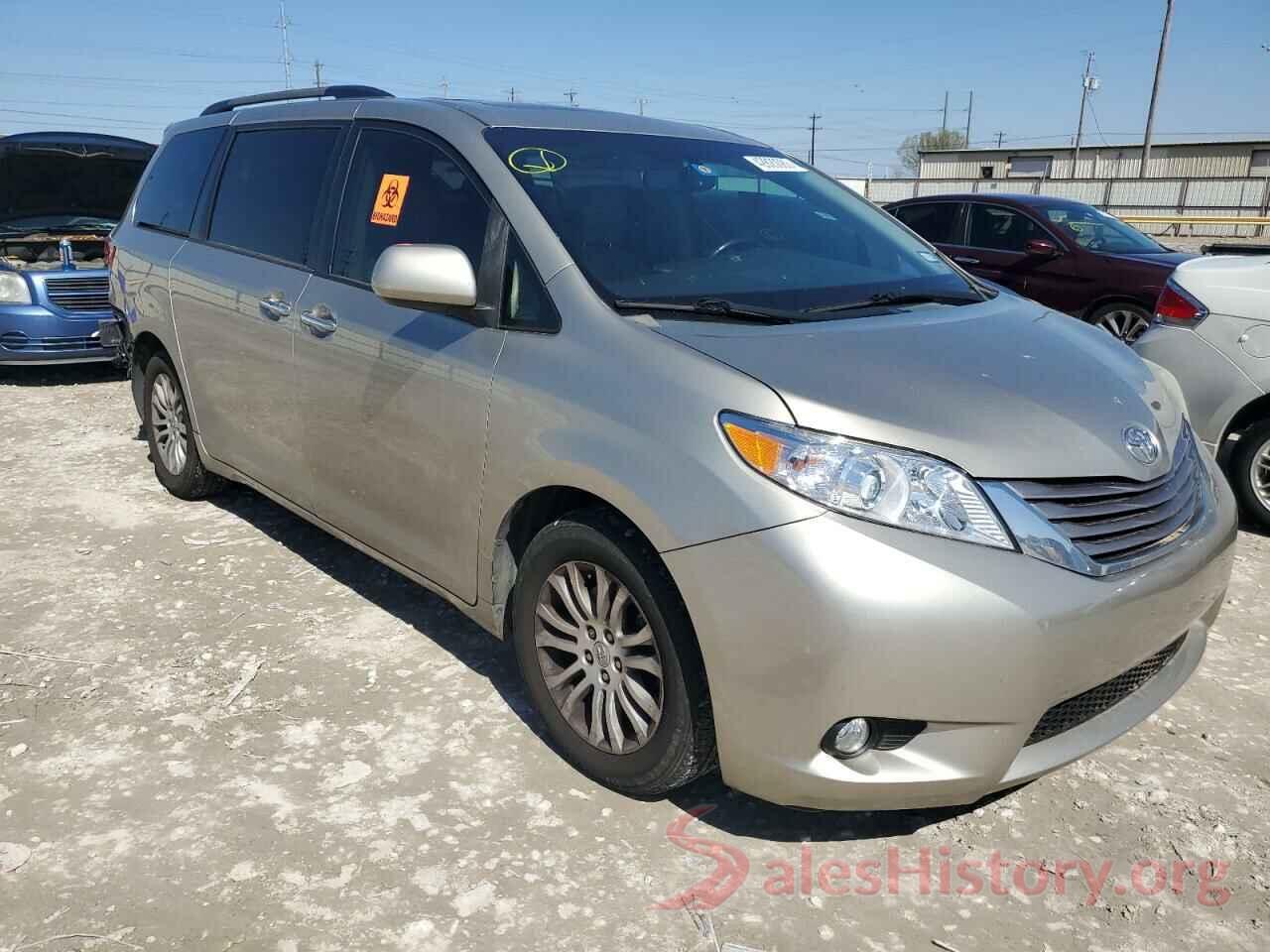 5TDYK3DC5FS578684 2015 TOYOTA SIENNA