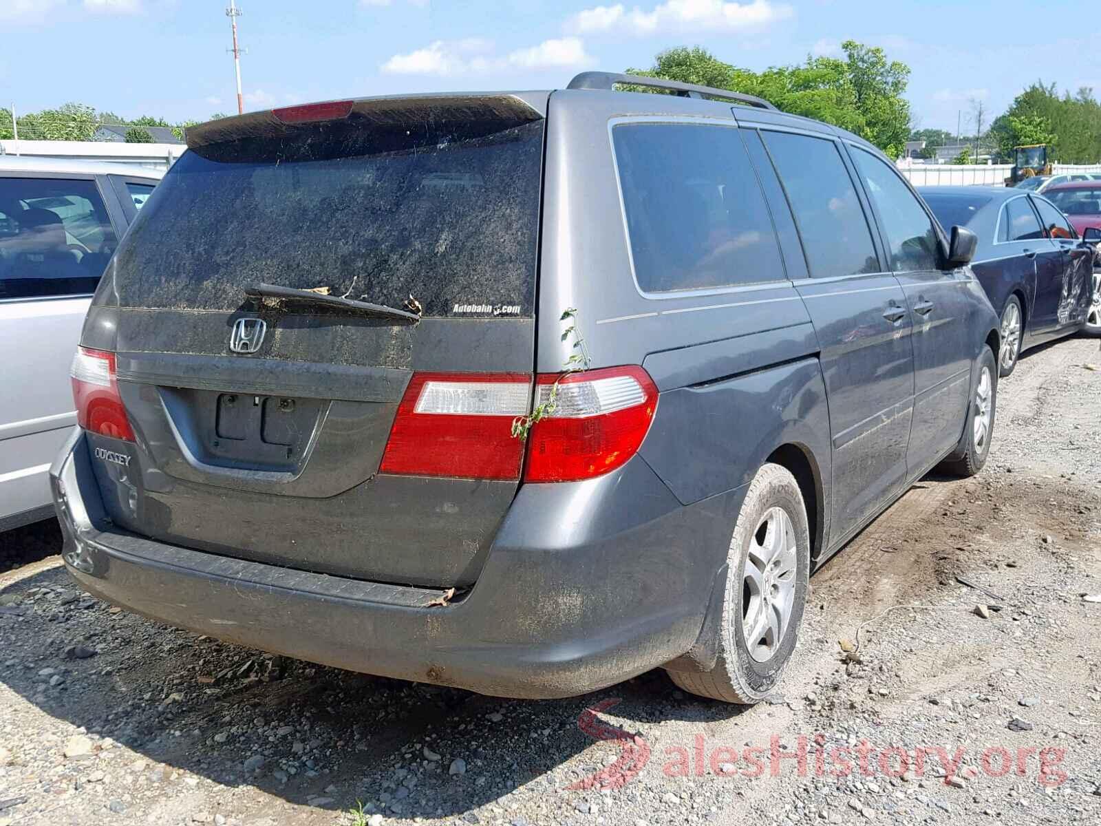 5FNRL38727B134392 2007 HONDA ODYSSEY EX