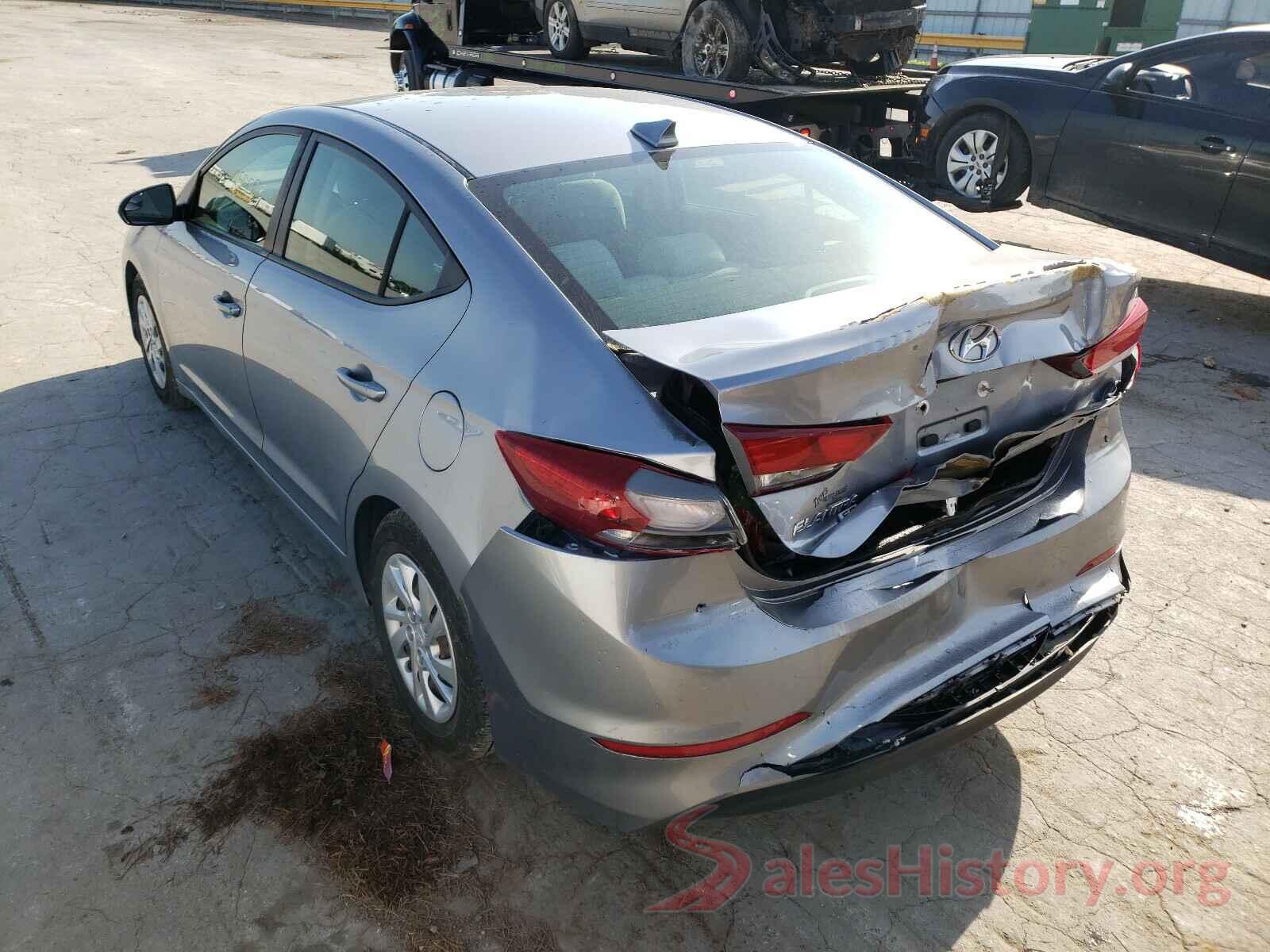 5NPD74LF3HH081417 2017 HYUNDAI ELANTRA