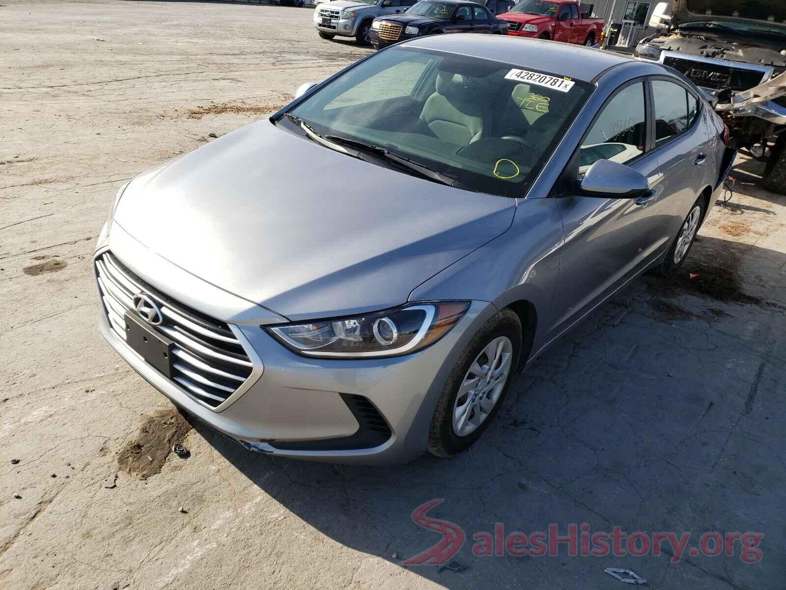 5NPD74LF3HH081417 2017 HYUNDAI ELANTRA