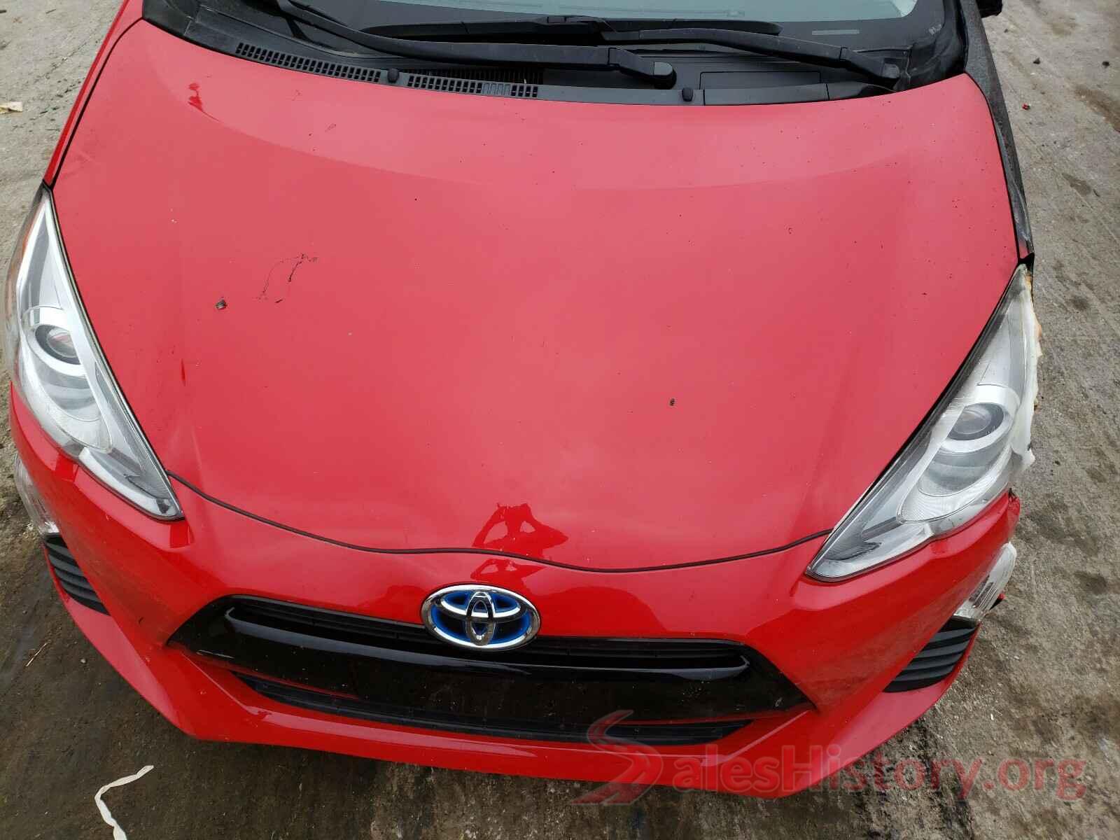 JTDKDTB31G1116849 2016 TOYOTA PRIUS